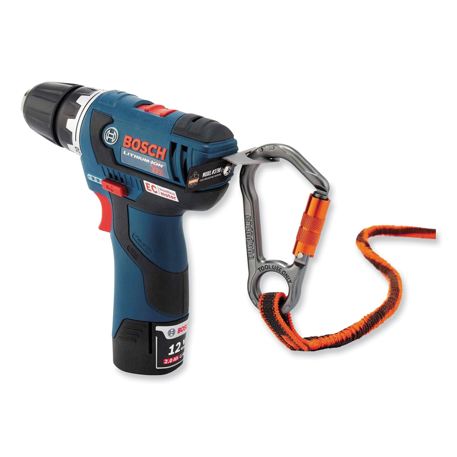 ergodyne® Squids 3796 Drill and Impact Driver Tool Trap Bracket, 3 x 6 x 0.75