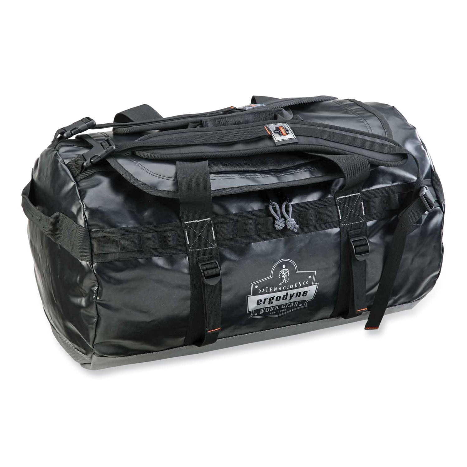 ergodyne® Arsenal 5030 Water-Resistant Duffel Bag, Medium, 15.5 x 27 x 15.5, Black