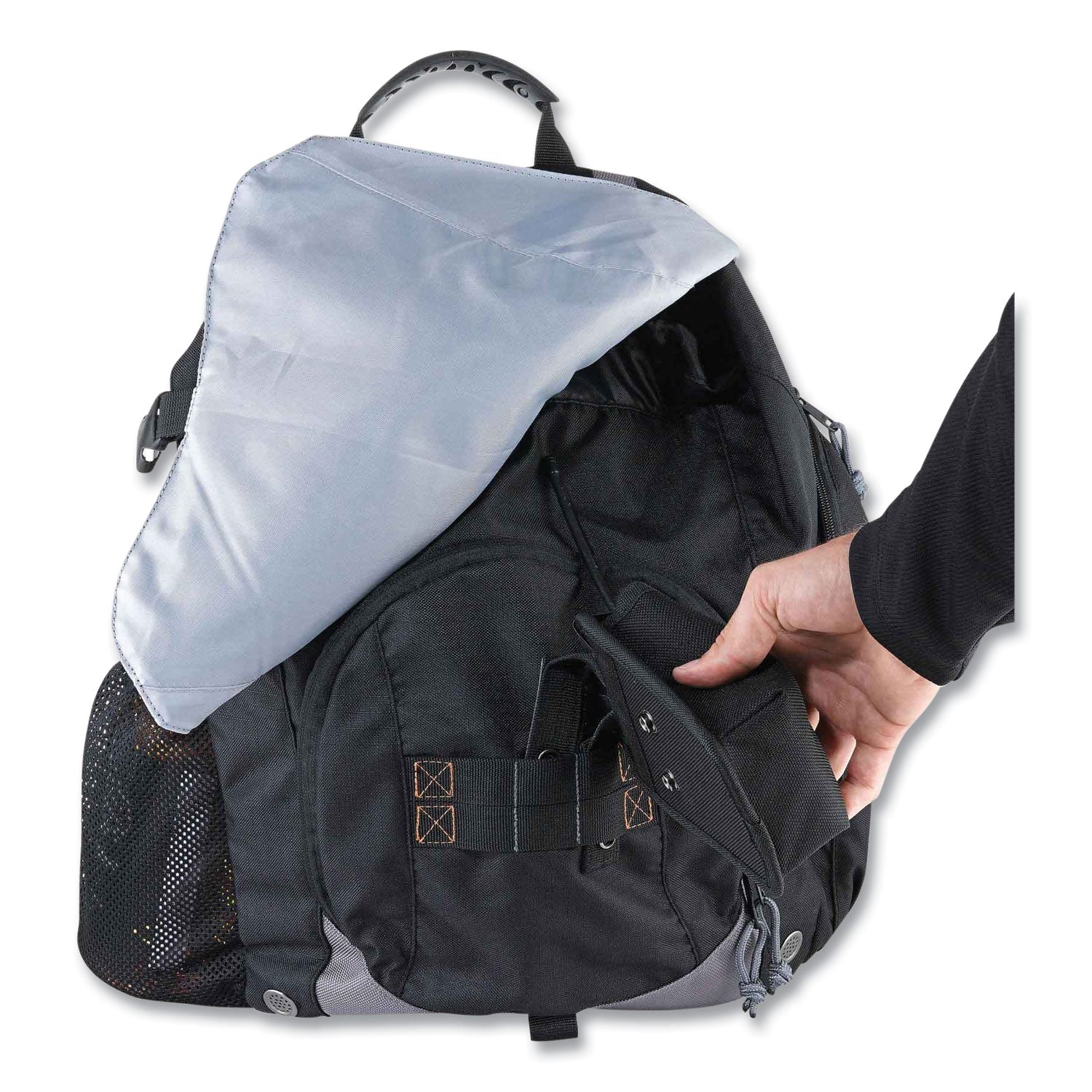 ergodyne® Arsenal 5143 General Duty Gear Backpack, 8 x 15 x 19, Black