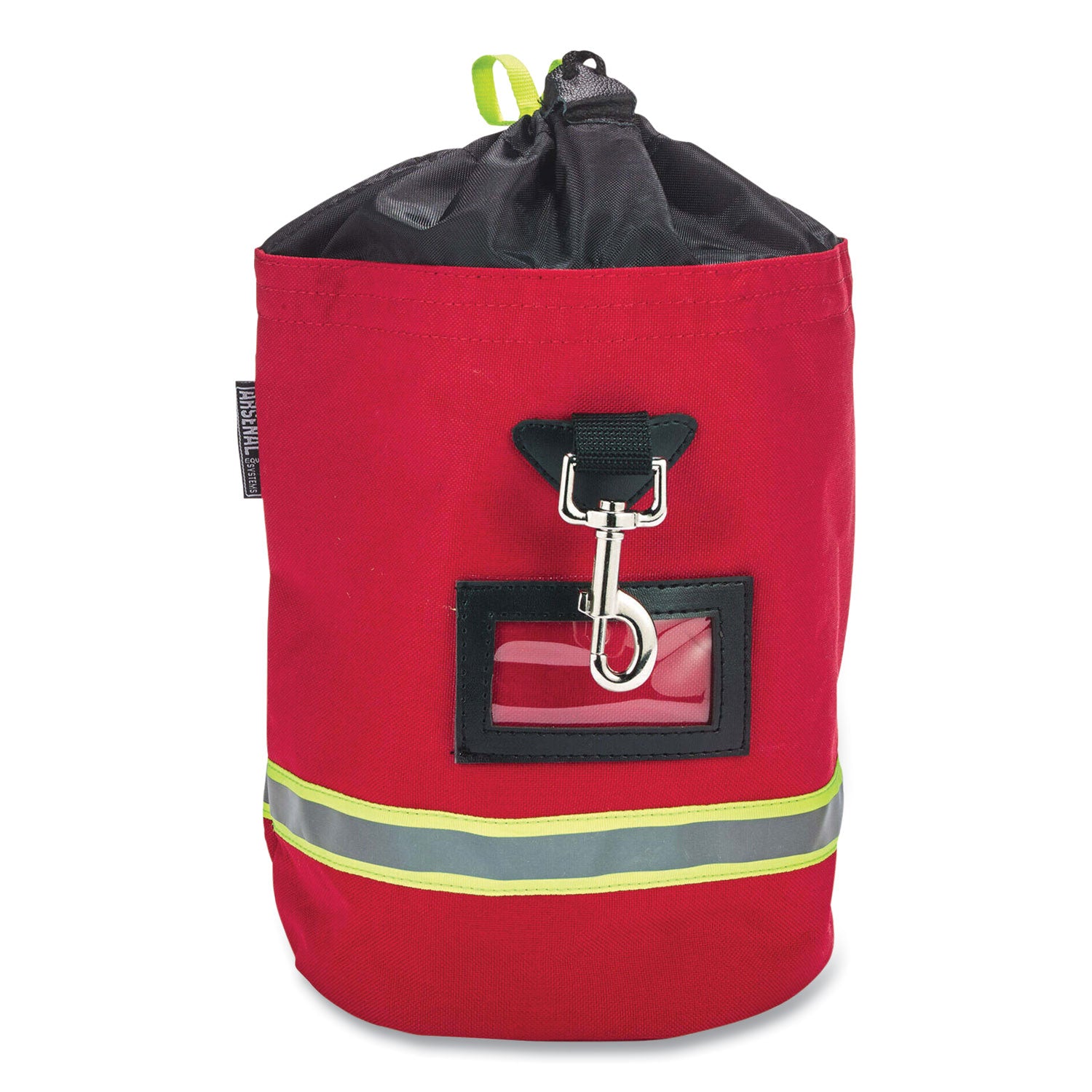 ergodyne® Arsenal 5080L Fleece-Lined SCBA Mask Bag with Drawstring Closure, 8.5 x 8.5 x 14, Red