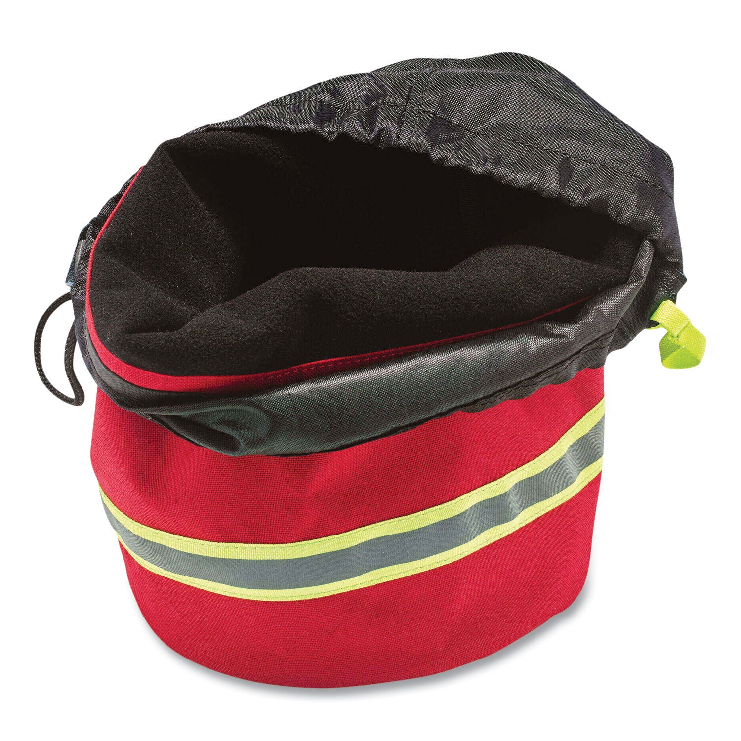 ergodyne® Arsenal 5080L Fleece-Lined SCBA Mask Bag with Drawstring Closure, 8.5 x 8.5 x 14, Red
