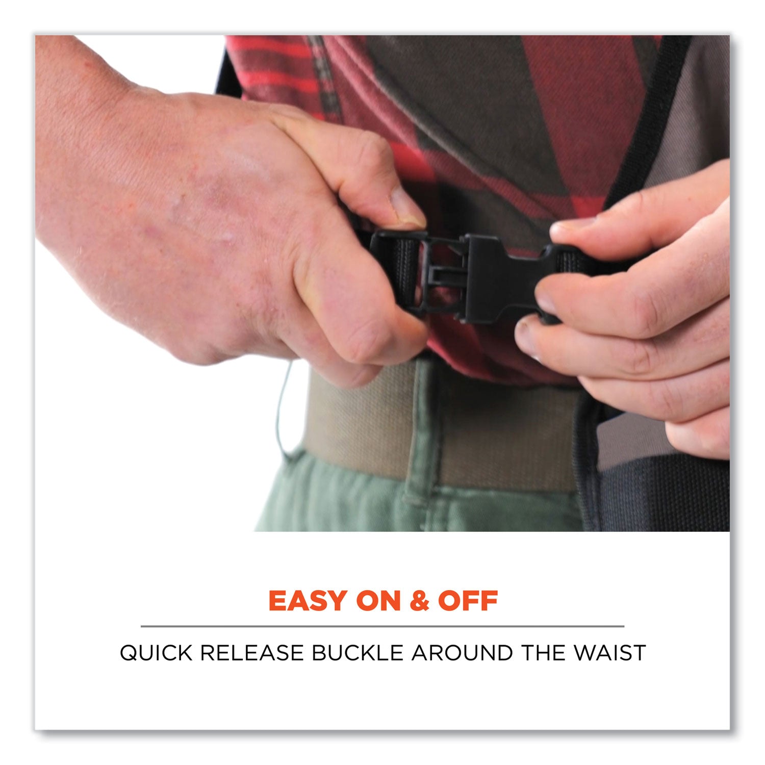 ergodyne® Arsenal 5704 Canvas Tool Apron, 22 Compartments, 25.5 x 28, Canvas, Gray