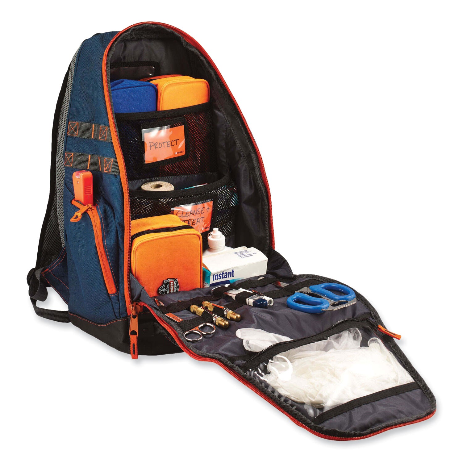 ergodyne® Arsenal 5244 Responder Backpack, 8 x 14.5 x 20, Blue