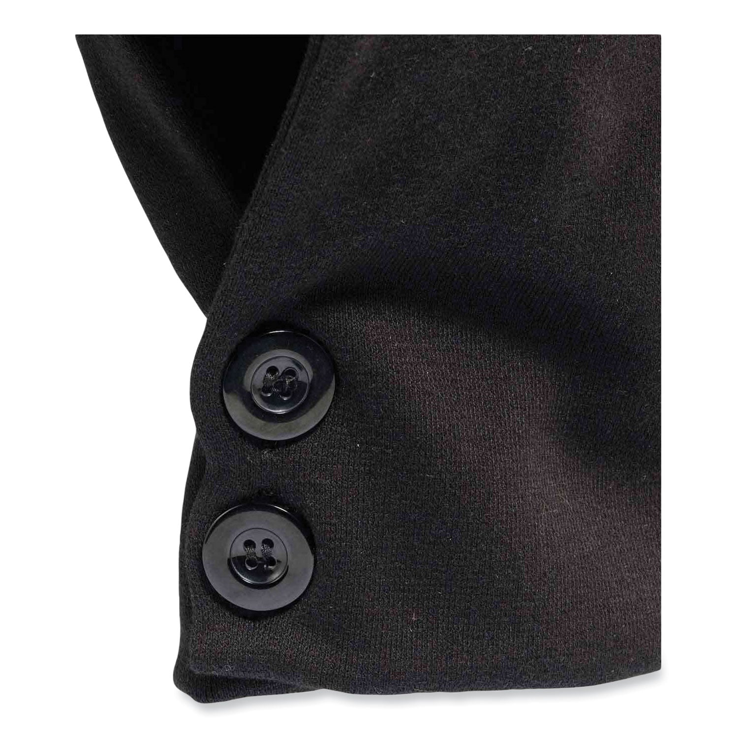 ergodyne® N-Ferno 6885 2-Layer FR Zip-Off Winter Liner, Modacrylic Cotton, One Size Fits Most, Black