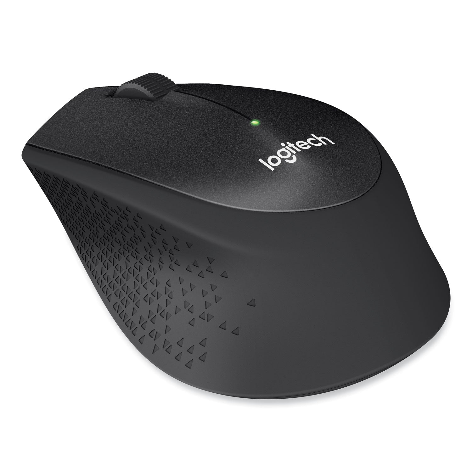 Logitech® M330 Silent Plus Mouse, 2.4 Ghz Frequency/33 Ft Wireless Range, Right Hand Use, Black