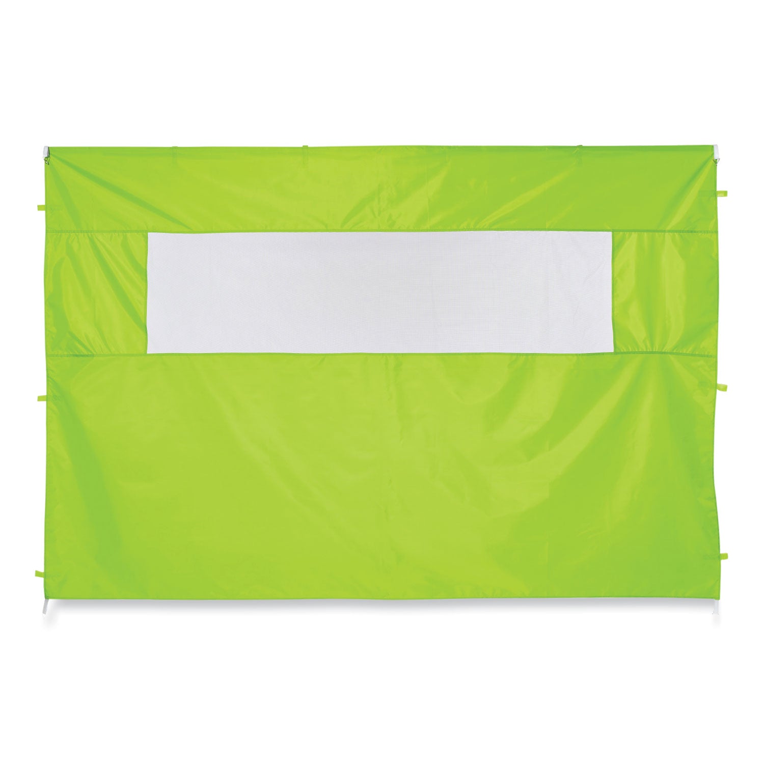 ergodyne® Shax 6092 Pop-Up Tent Sidewall with Mesh Window, Single Skin, 10 ft x 10 ft, Polyester, Lime