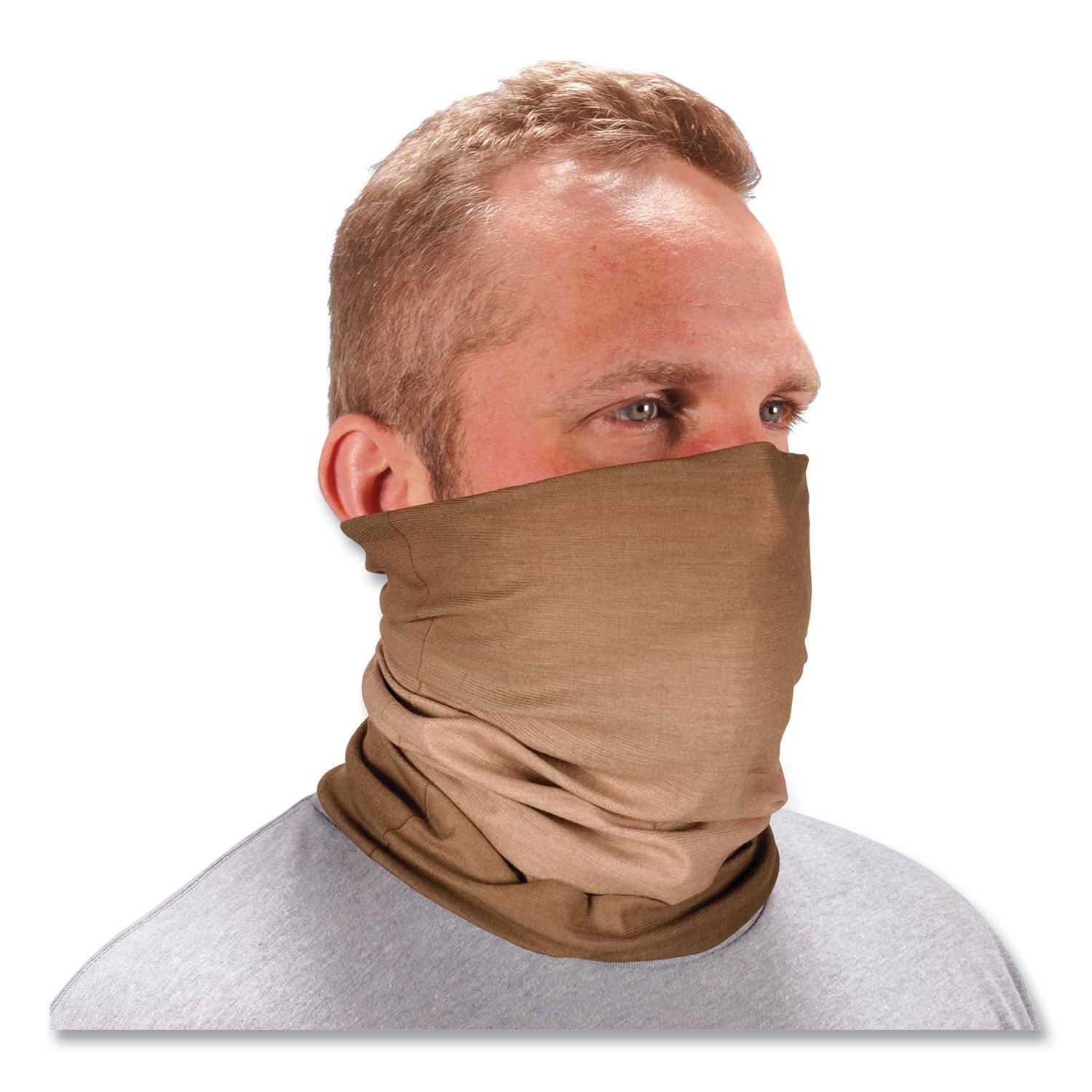 ergodyne® Chill-Its 6485 Multi-Band, Polyester, One Size Fits Most, Khaki Fade