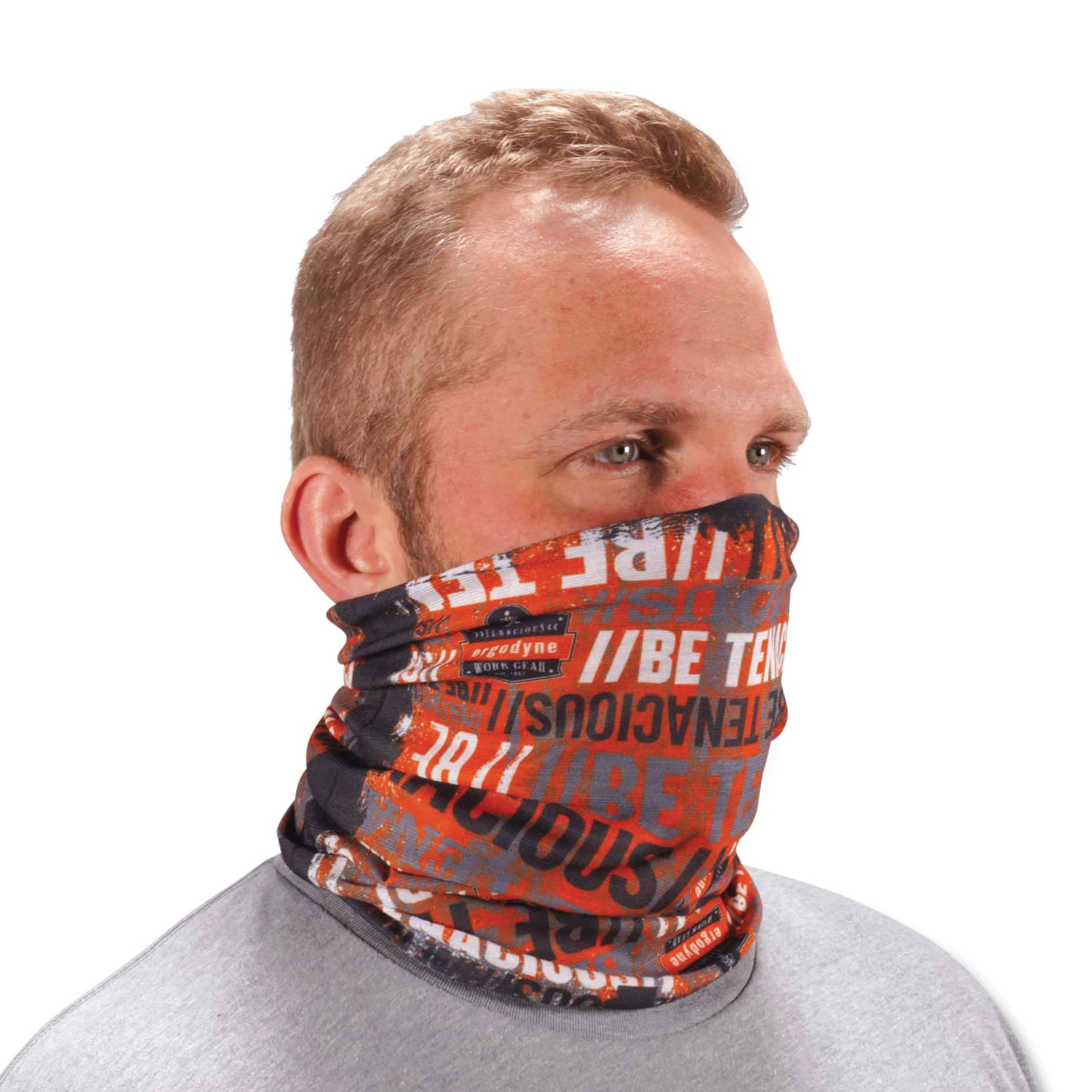 ergodyne® Chill-Its 6485 Multi-Band, Polyester, One Size Fits Most, Be Tenacious
