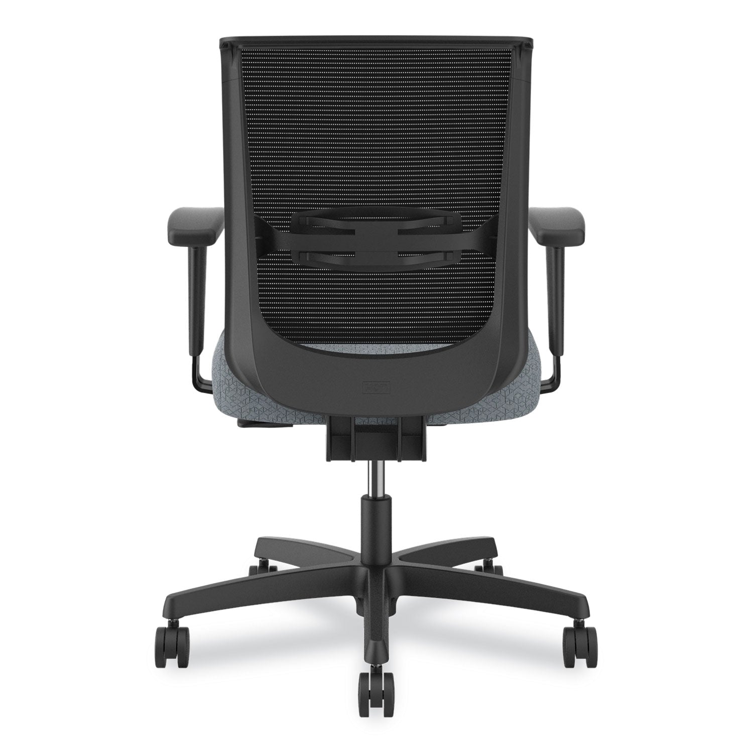 HON® Convergence Mid-Back Task Chair, Supports Up to 275 lb, 16.5" to 21" Seat Height, Basalt Seat, Black Back, Black Frame