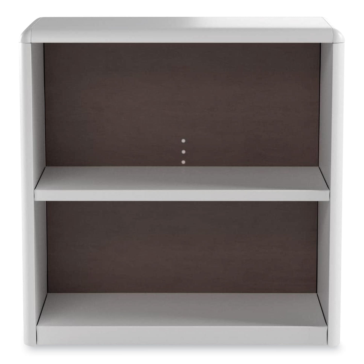 Safco® ValueMate Economy Bookcase, Two-Shelf, 31.75w x 13.5d x 28h, Gray