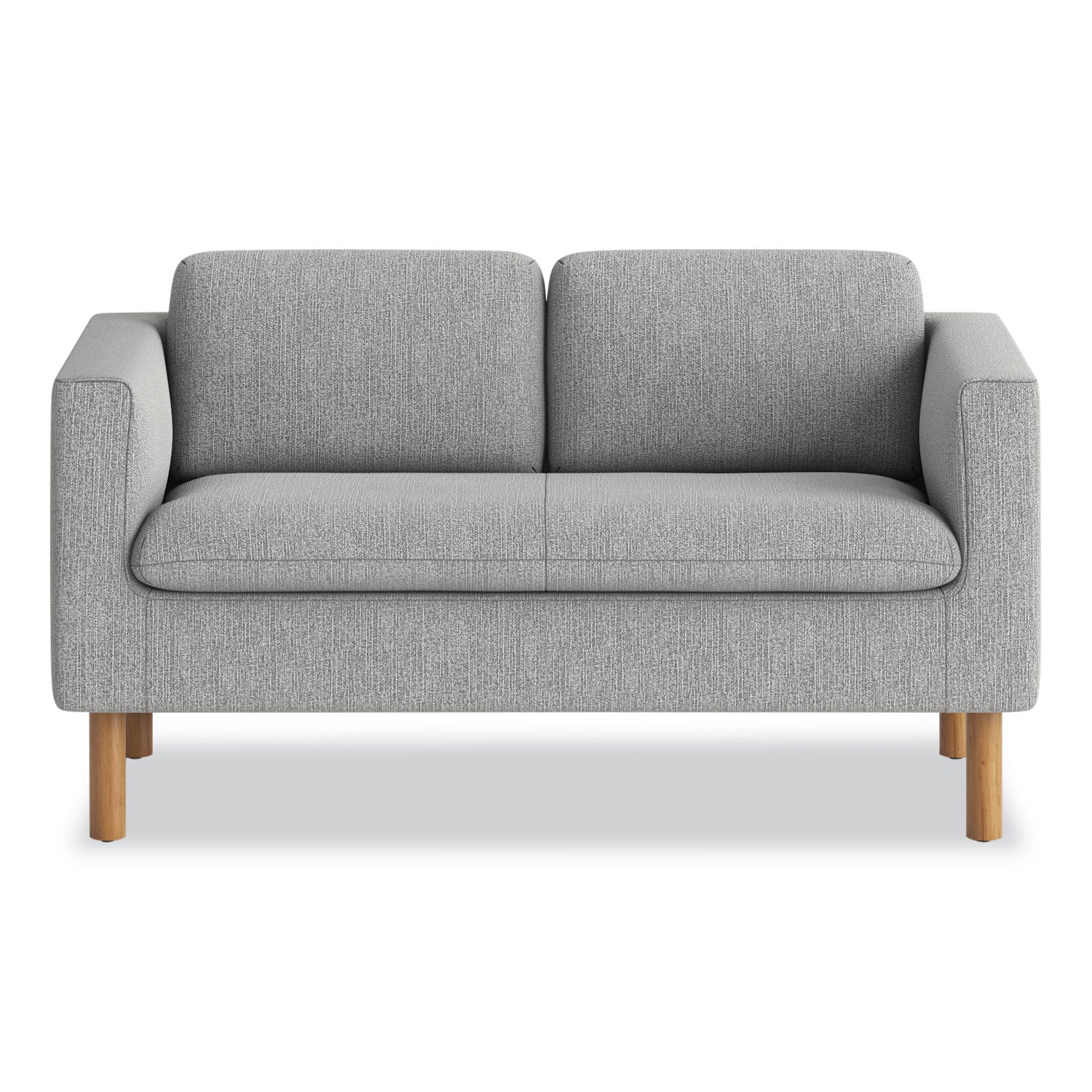 HON® Parkwyn Series Loveseat, 53.5" x 26.75" x 29", Light Gray