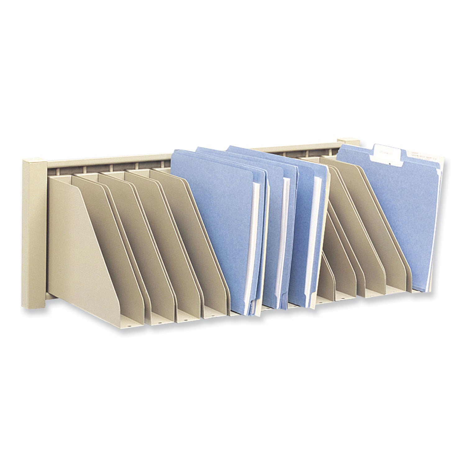 Safco® Data File Extension, Letter, 26.5w x 12.5d x 8h, Tan