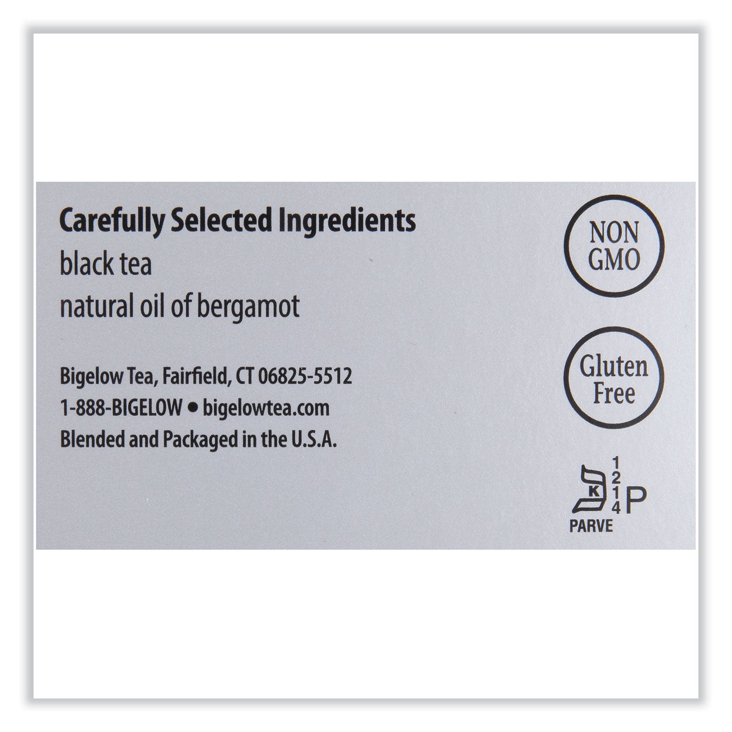 Bigelow® Earl Grey Black Tea, 28/box