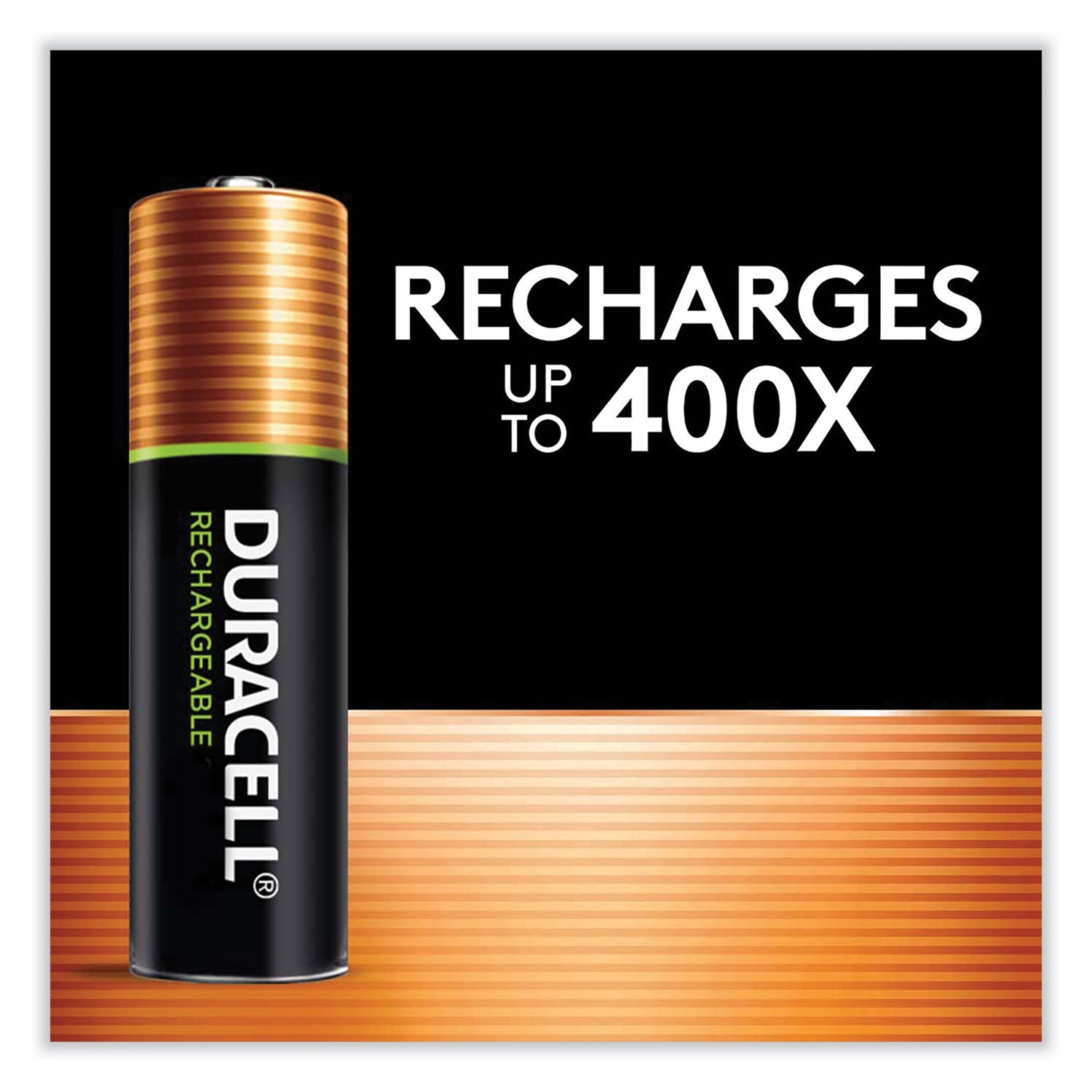 Duracell® Rechargeable Staycharged Nimh Batteries, Aa, 4/pack