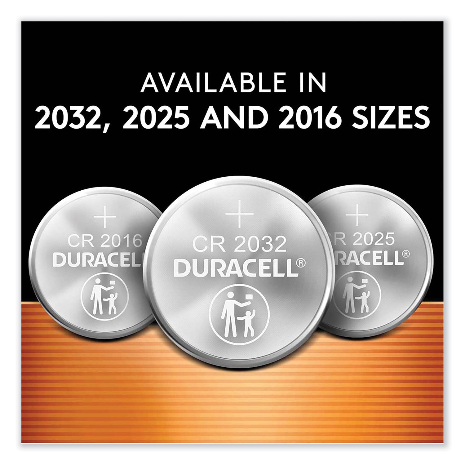Duracell® Lithium Coin Batteries, 2025, 2/pack