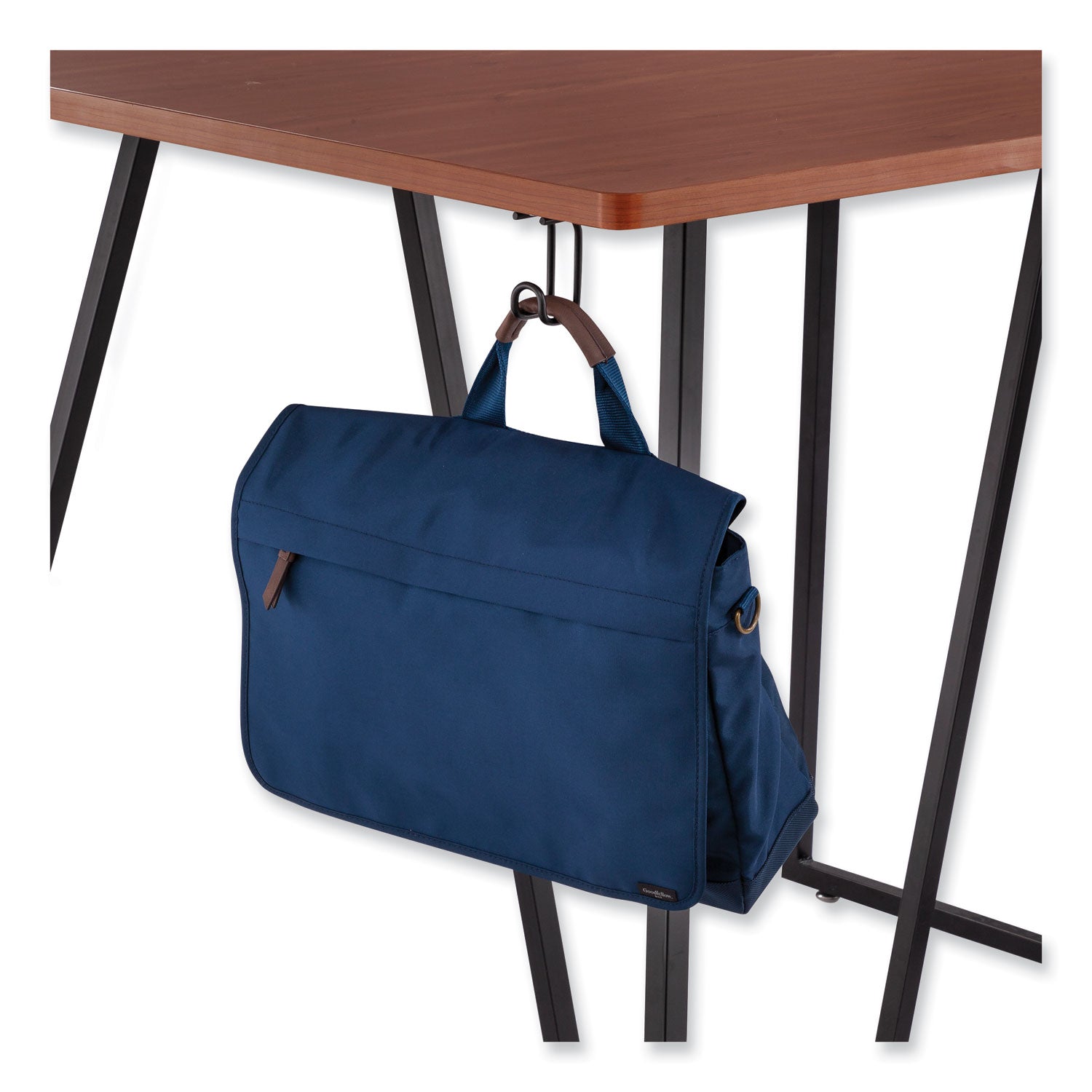 Safco® Table Hooks, 1.25 x 1.75 x 3.25, Black, 24/Pack