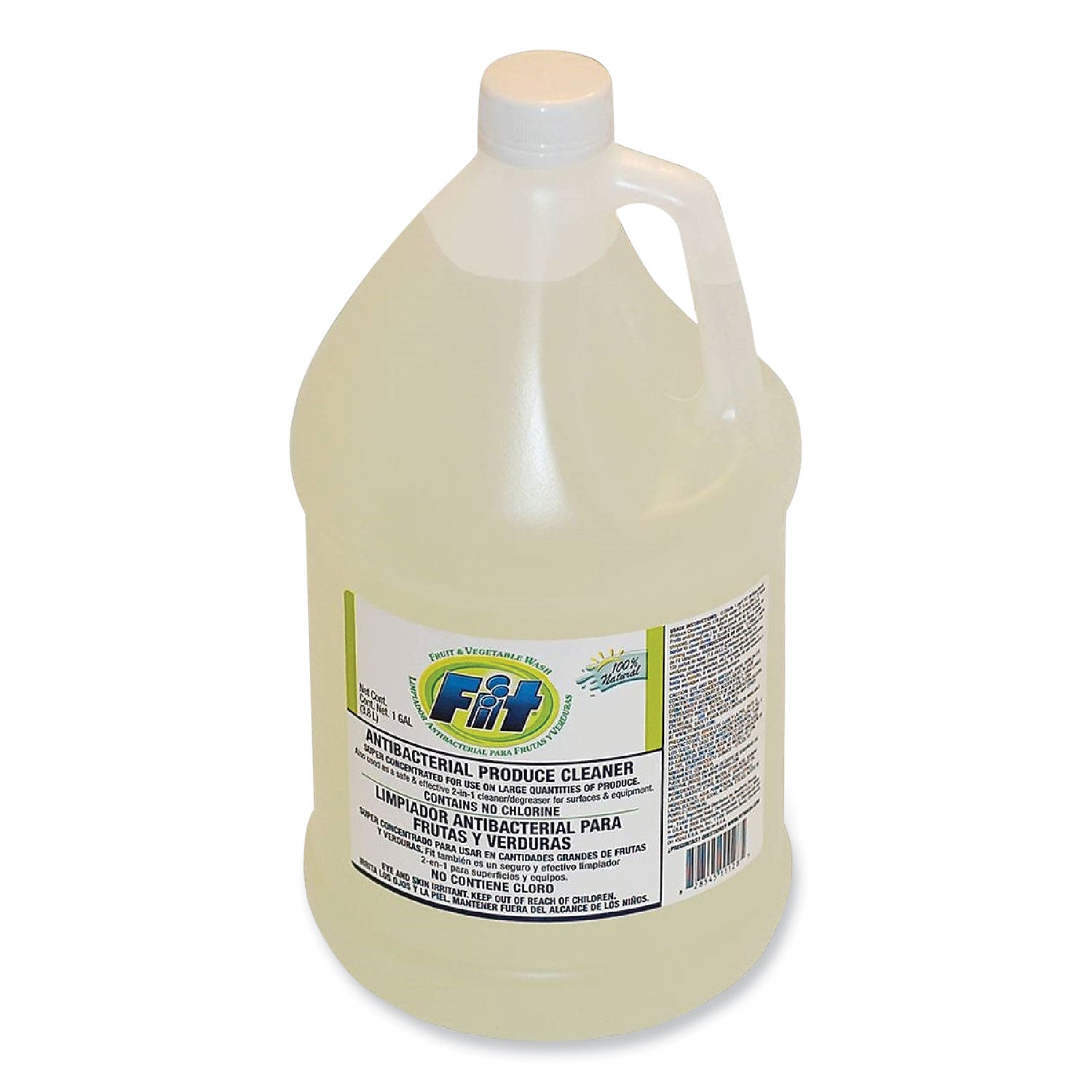 Fit® Produce Wash, Citrus Scent, 1 gal Bottle, 4/Carton