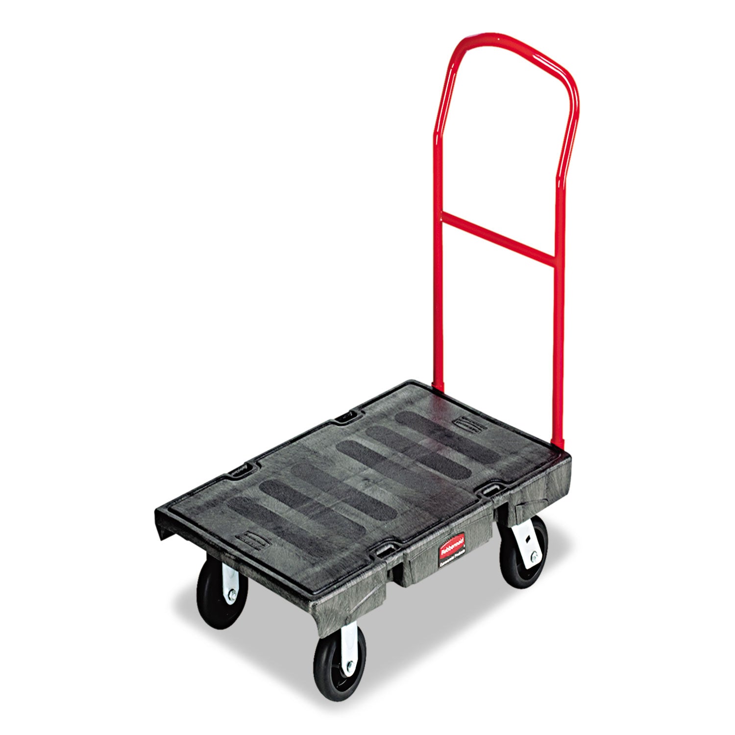 Rubbermaid® Commercial Heavy-Duty Platform Truck Cart, 2,000 Lb Capacity, 24 X 48 Platform, Black