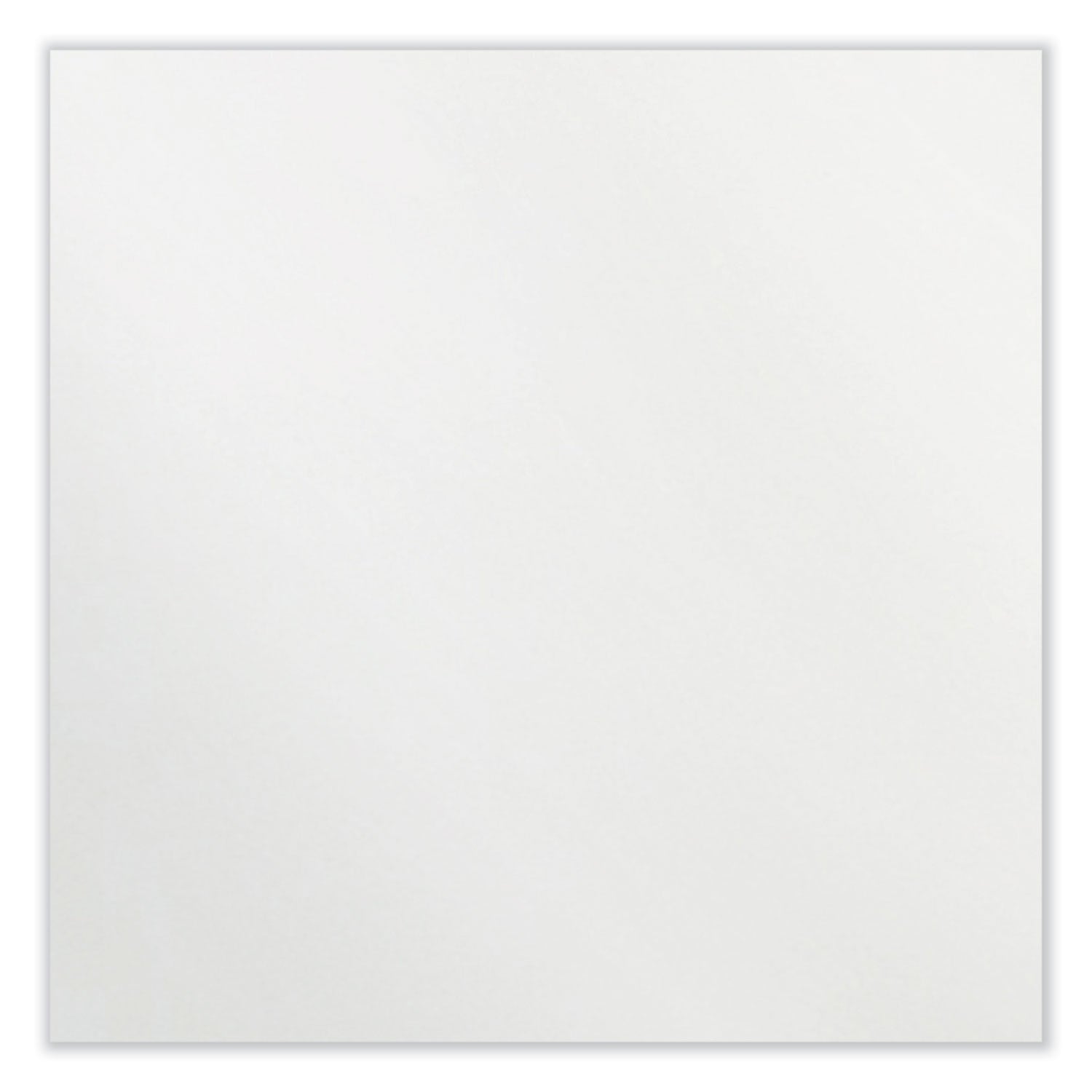 Ghent Coda Low Profile Circular Magnetic Glassboard, 48" x 48", White Surface