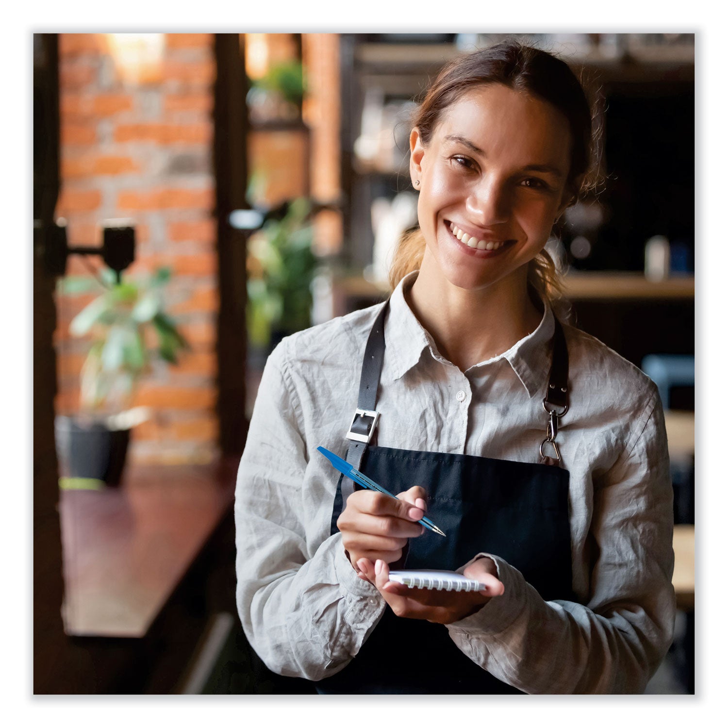 Pilot® Better Ballpoint Pen, Stick, Medium 1 Mm, Blue Ink, Translucent Blue Barrel, Dozen