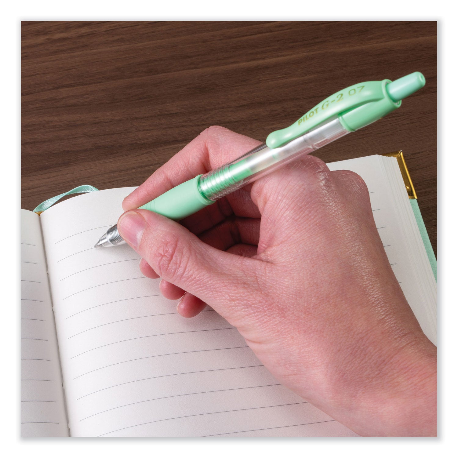 Pilot® G2 Pastel Gel Pen, Retractable, Fine 0.7 Mm, Assorted Pastel Ink And Barrel Colors, 5/pack