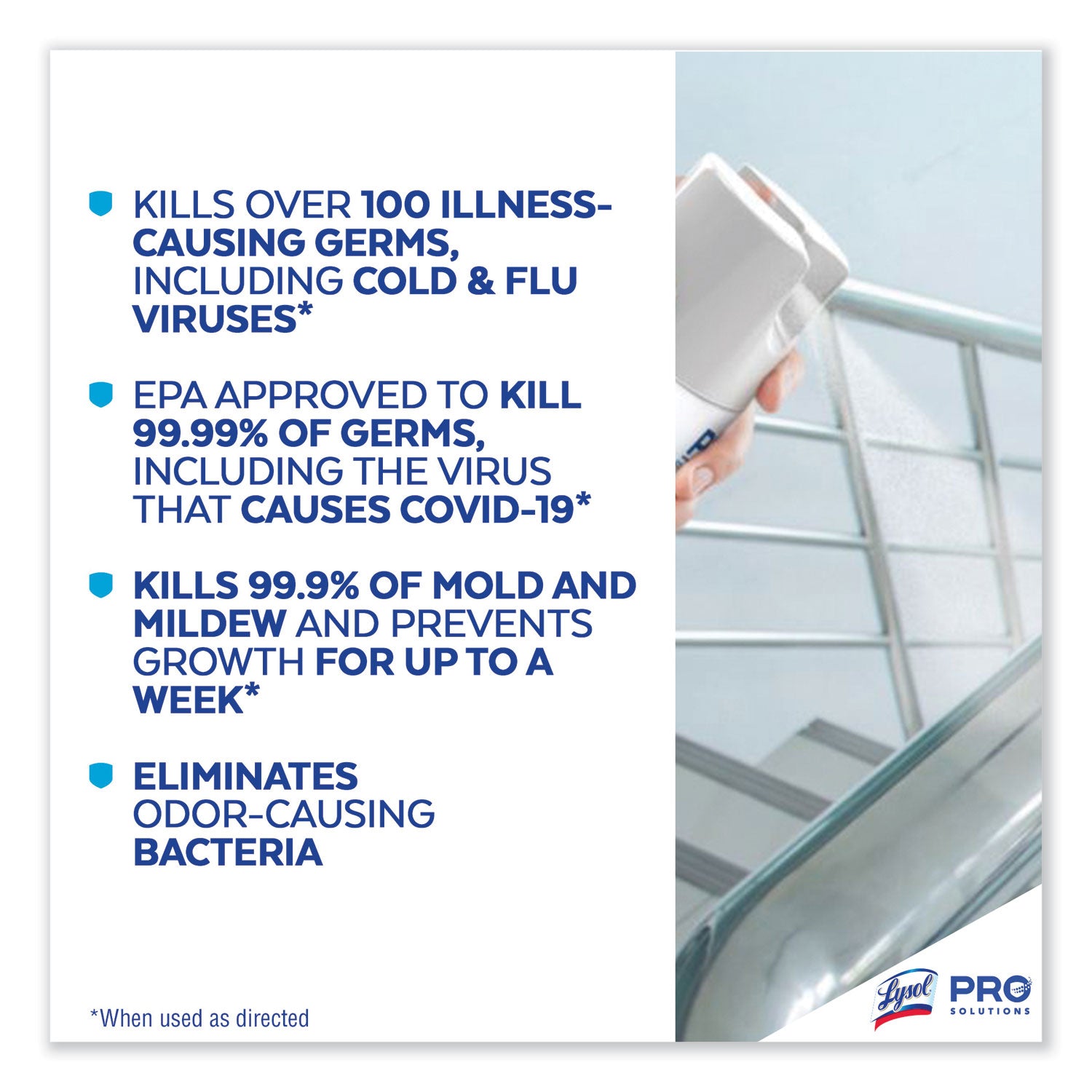 LYSOL® Brand Disinfectant Spray, Crisp Linen, 19 Oz Aerosol Spray, 2/pack, 4 Packs/carton