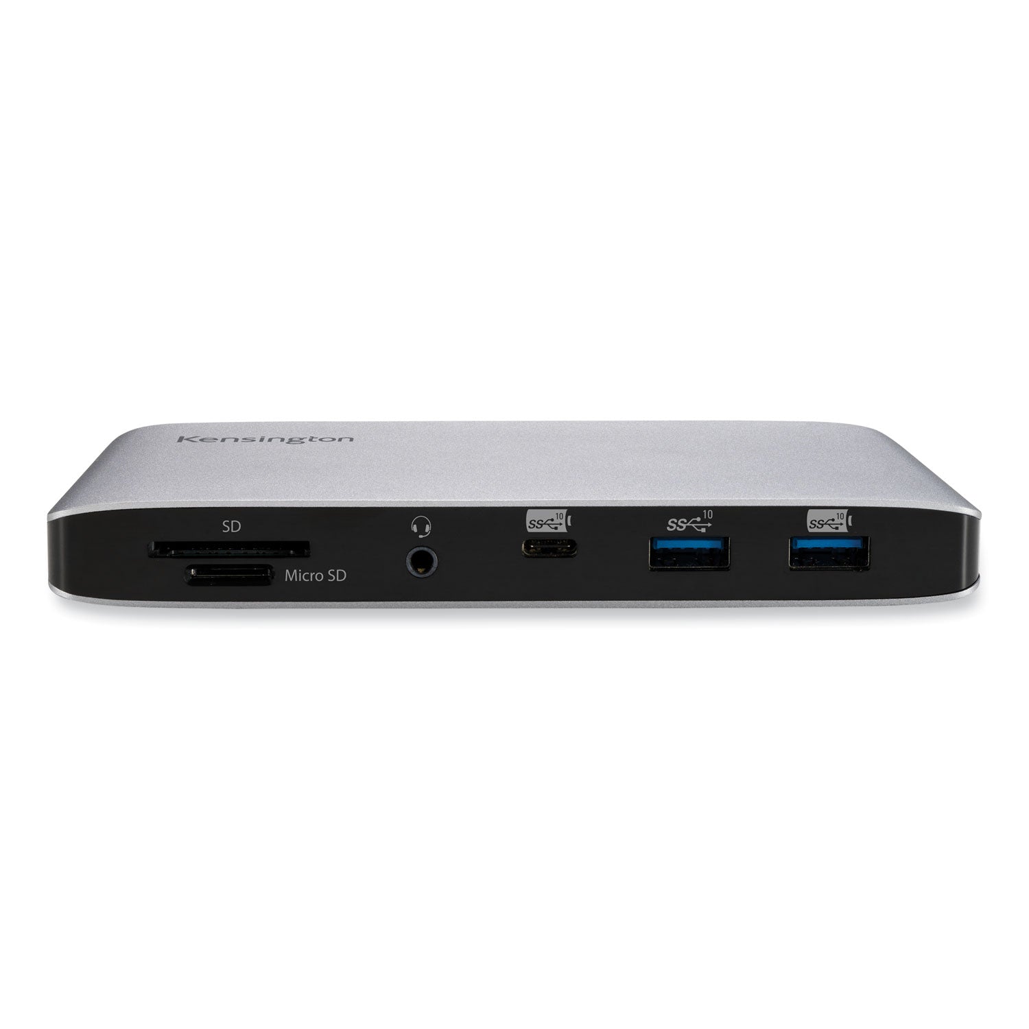Kensington® SD2480T Thunderbolt 3 Dual 4K Docking Station, Silver/Black