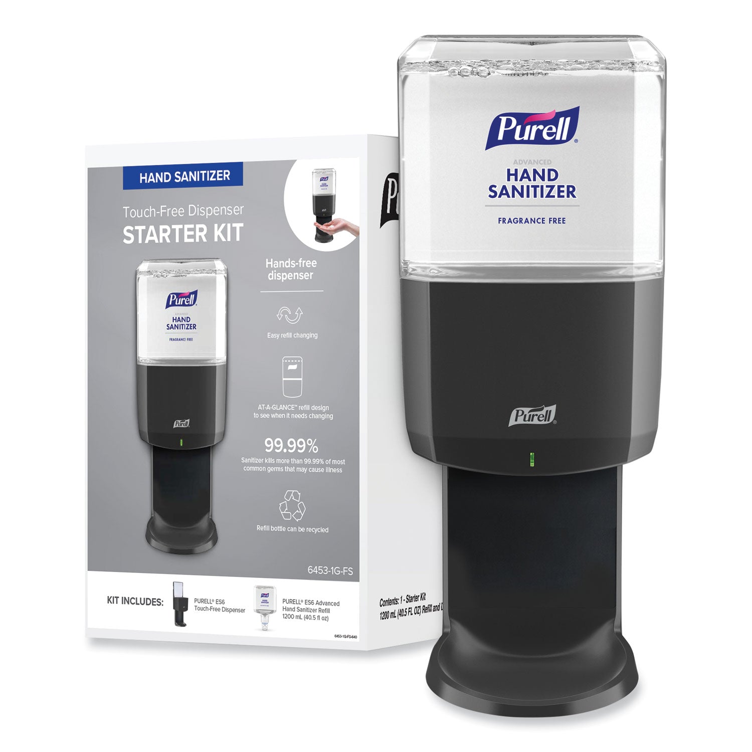 PURELL® Advanced Hand Sanitizer Foam ES6 Starter Kit, Graphite