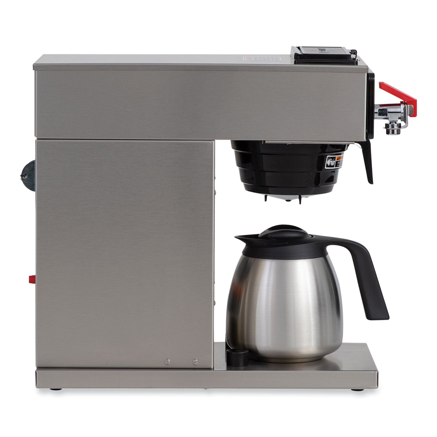 BUNN® CWTF15-TC 12-Cup Automatic Thermal Coffee Brewer, Gray/Stainless Steel