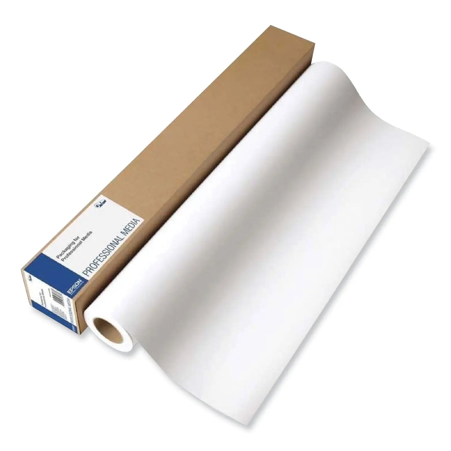 Standard Proofing Paper Roll, 9 mil, 24" x 100 ft, Semi-Matte White Epson® Flipcost