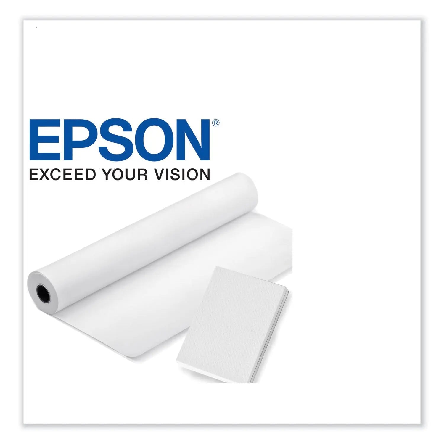 Proofing Paper Roll, 7.1 mil, 24" x 100 ft, White Epson® Flipcost