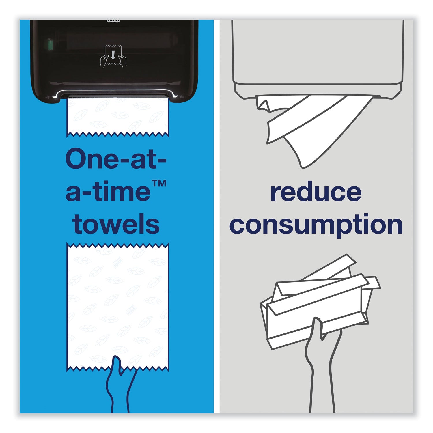 Tork® Elevation Matic Hand Towel Roll Dispenser, 13.2 X 8.1 X 14.65, Black