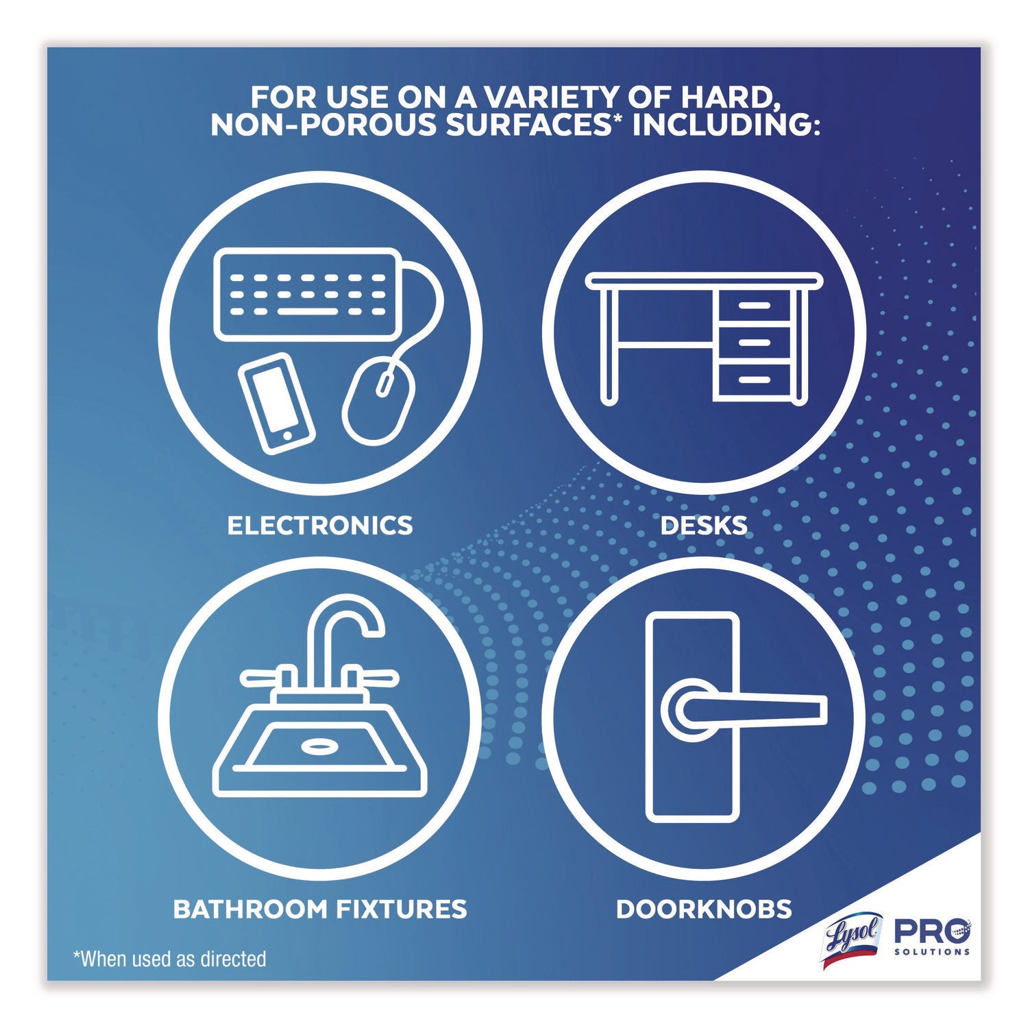 LYSOL® Brand Professional Disinfecting Wipe Bucket, 1-Ply, 6 x 8, Lemon and Lime Blossom, White, 800 Wipes/Bucket, 2 Buckets/Carton
