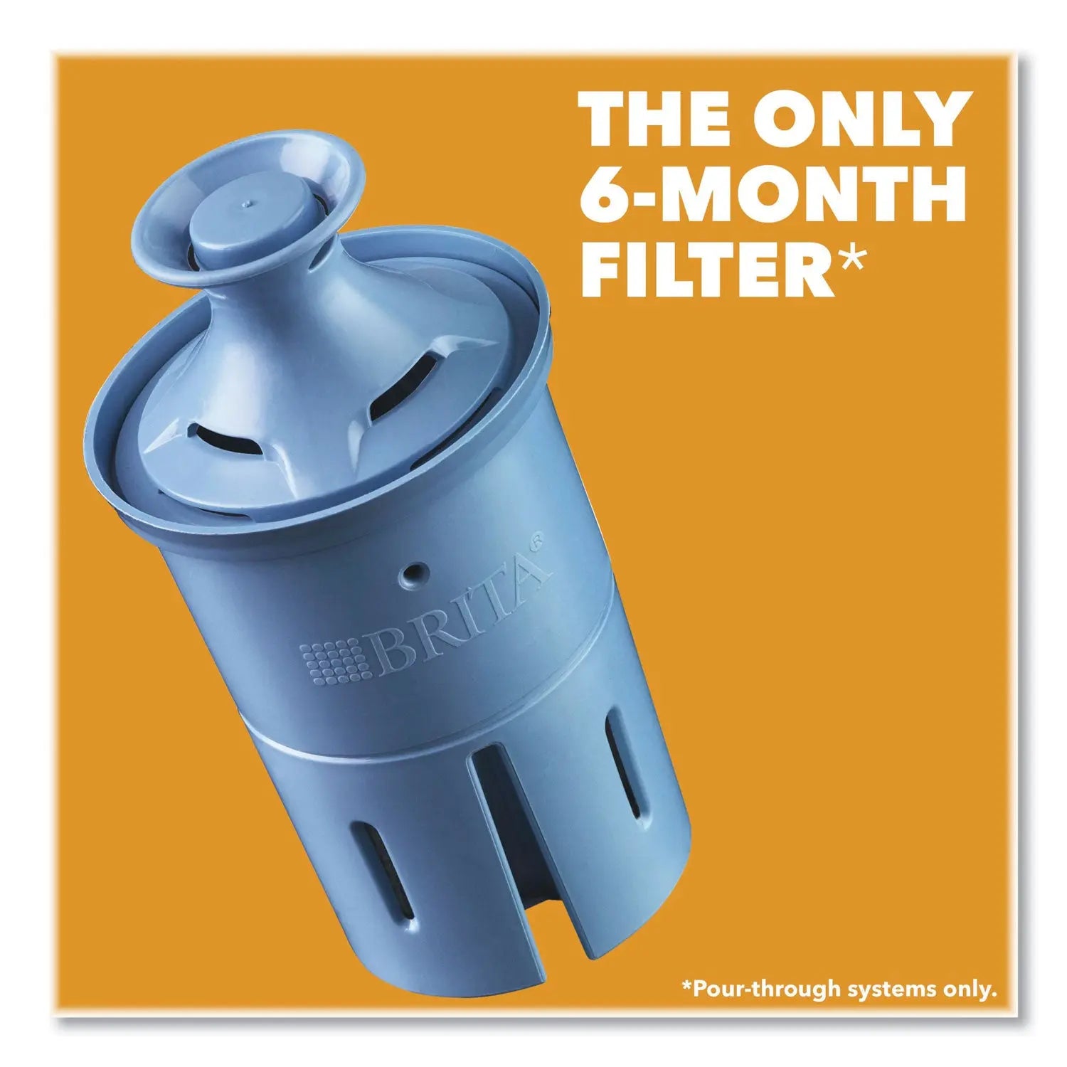 Pacifica Pitcher with Longlast+ Filter, 0.63 gal, White/Clear Brita® Flipcost