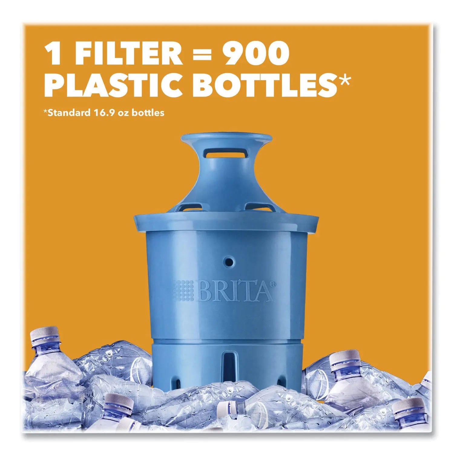 Pacifica Pitcher with Longlast+ Filter, 0.63 gal, White/Clear Brita® Flipcost