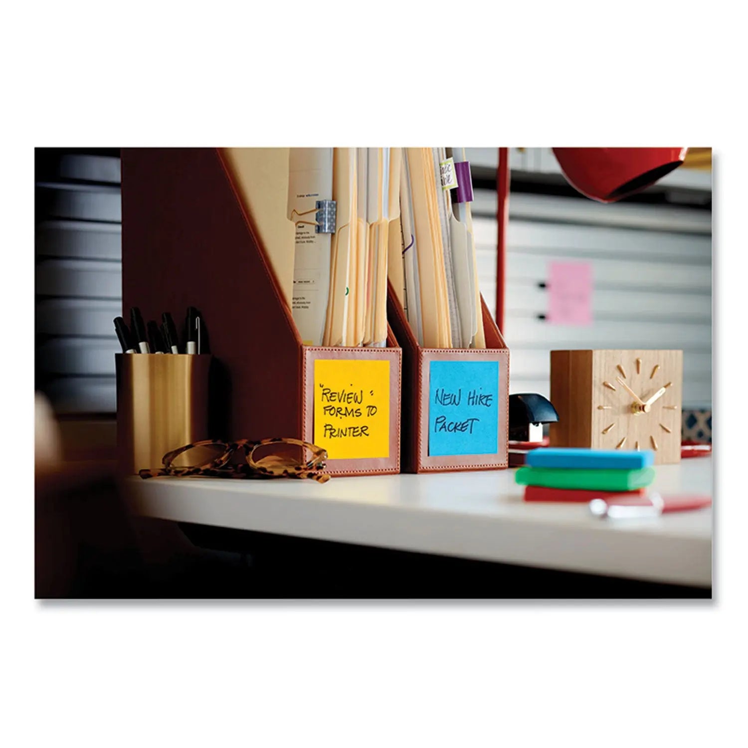 Pads in Playful Primary Collection Colors, Cabinet Pack, 3" x 3", 90 Sheets/Pad, 18 Pads/Pack Post-it® Notes Super Sticky Flipcost