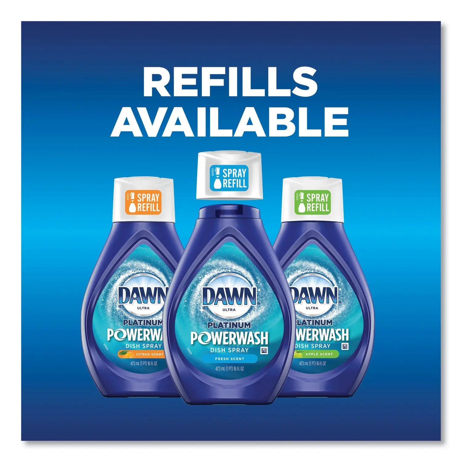Platinum Powerwash Dish Spray Refill, Fresh Scent, 16 oz Refill Bottle Dawn® Flipcost
