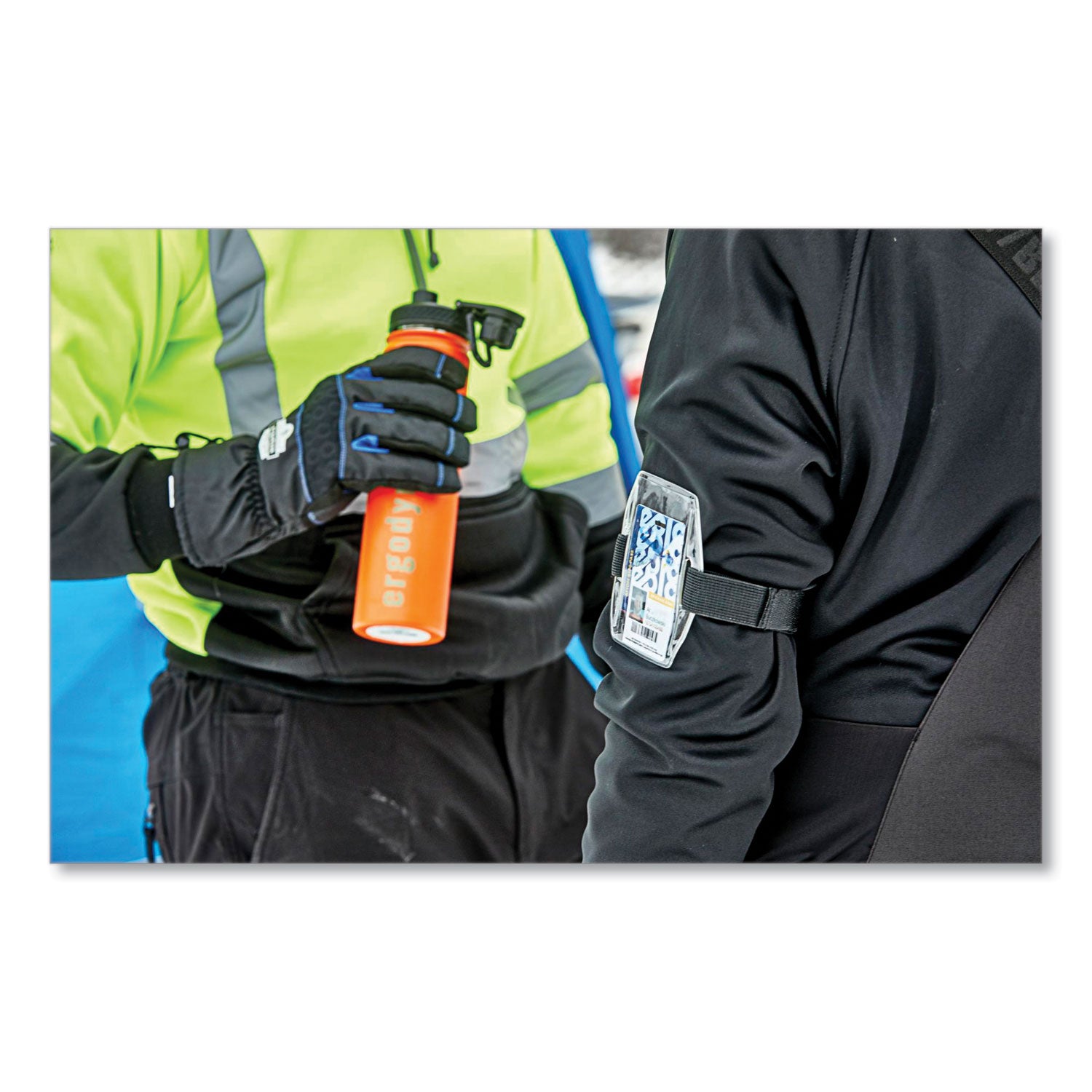 ergodyne® Chill-Its 5152 Insulated Stainless Steel Water Bottle, 25 oz, Metal, Orange