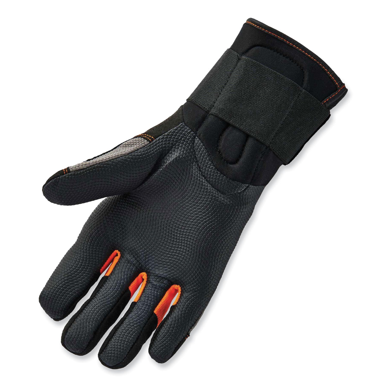 ergodyne® ProFlex 9012 Certified AV Gloves + Wrist Support, Black, Large, Pair