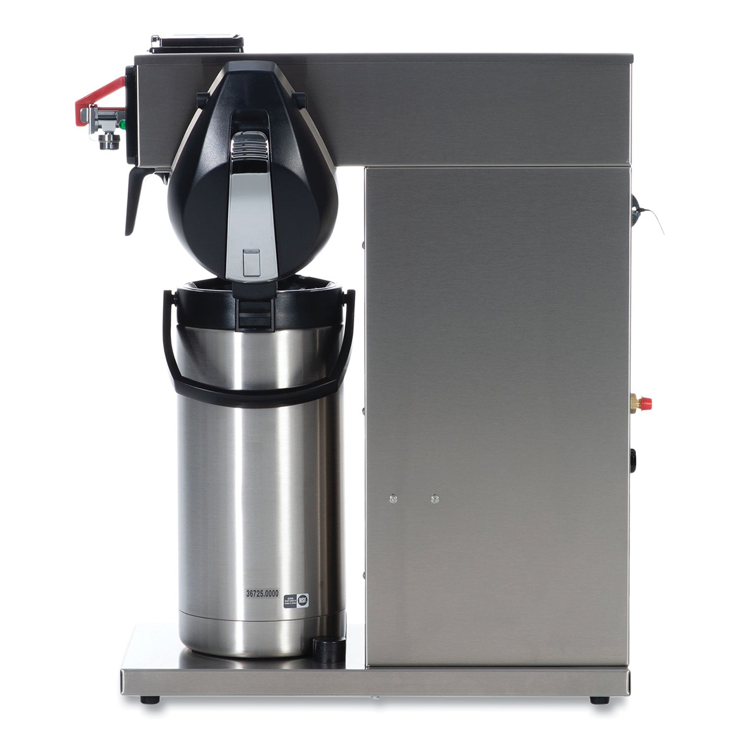 BUNN® CWTF15-APS Automatic Airpot Coffee Brewer, Gray/Stainless Steel
