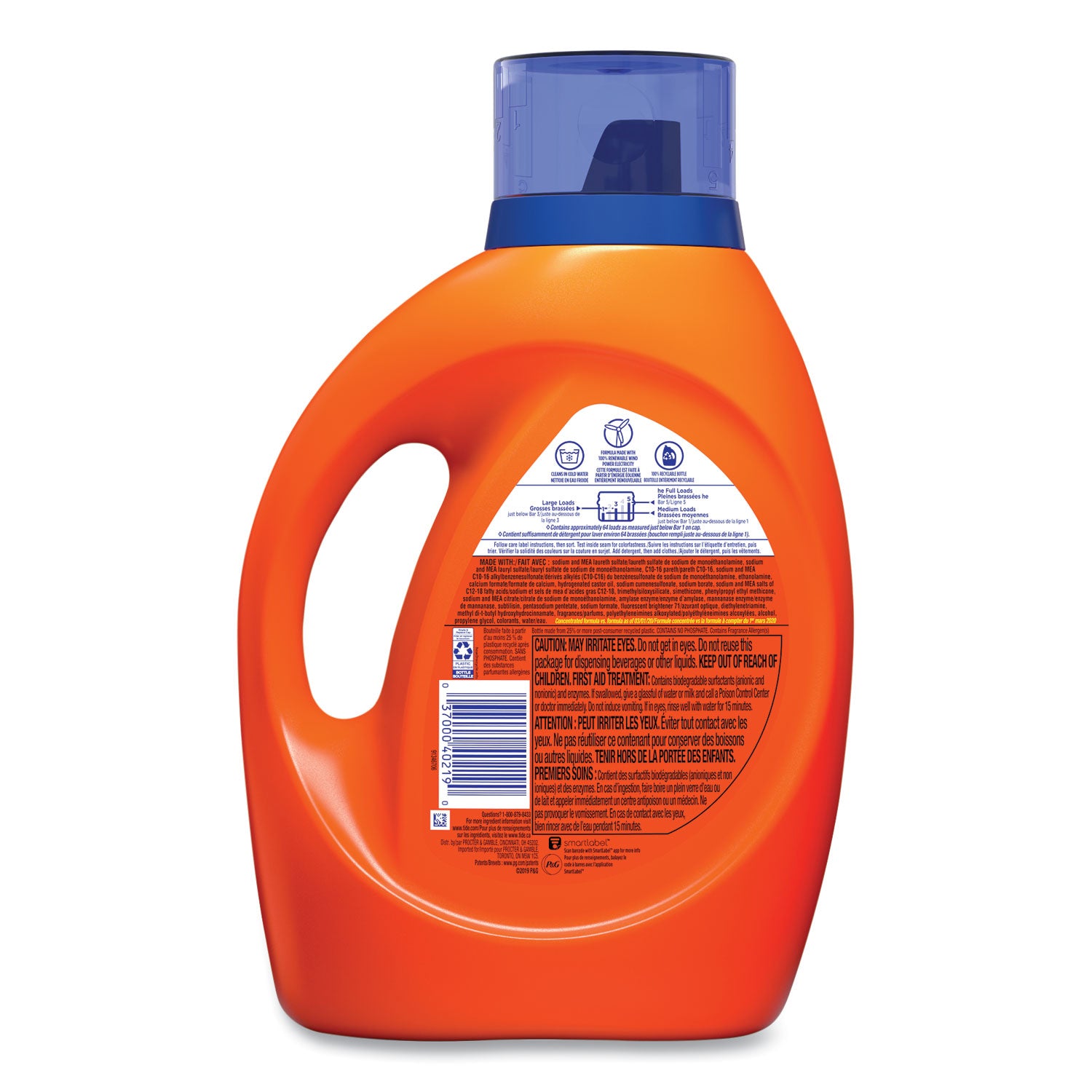 Tide® HE Liquid Laundry Detergent, Original Scent, 92 oz Bottle