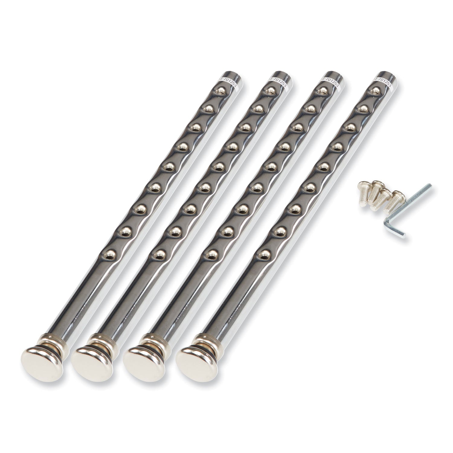 NPS® 6300 Series Height Adjustable HD Square Seat Stool, Backless, Supports Up to 500 lb, 18" to 26" Seat Height, Brown/Gray