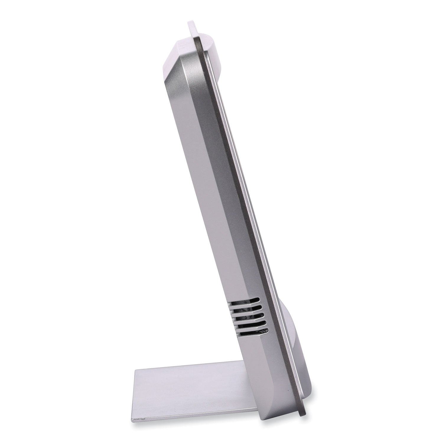 Howard Miller® Nikita Wall Clock, Silver/Charcoal Case, 8.75" x 8", 2 AA (sold separately)