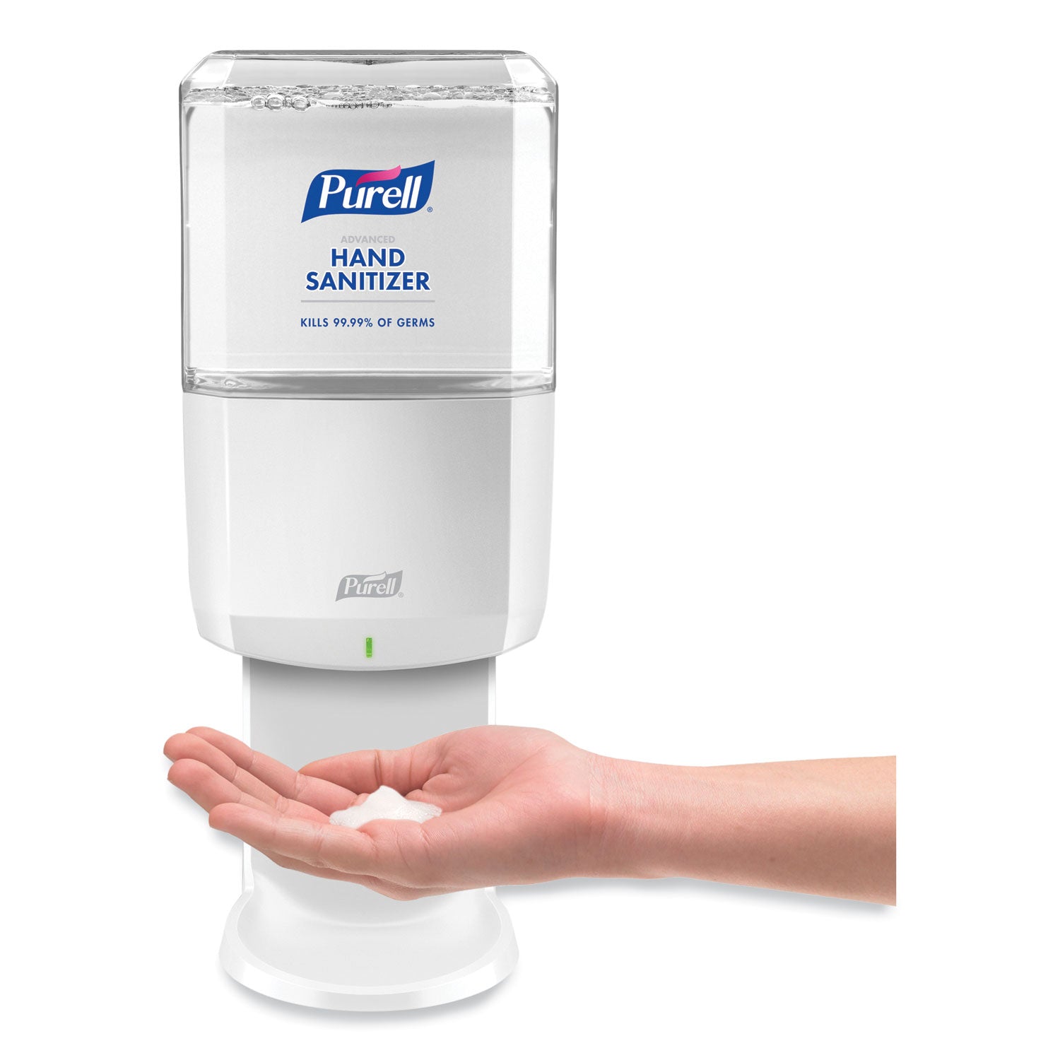 PURELL® Es6 Touch Free Hand Sanitizer Dispenser, 1,200 Ml, 5.25 X 8.56 X 12.13, White