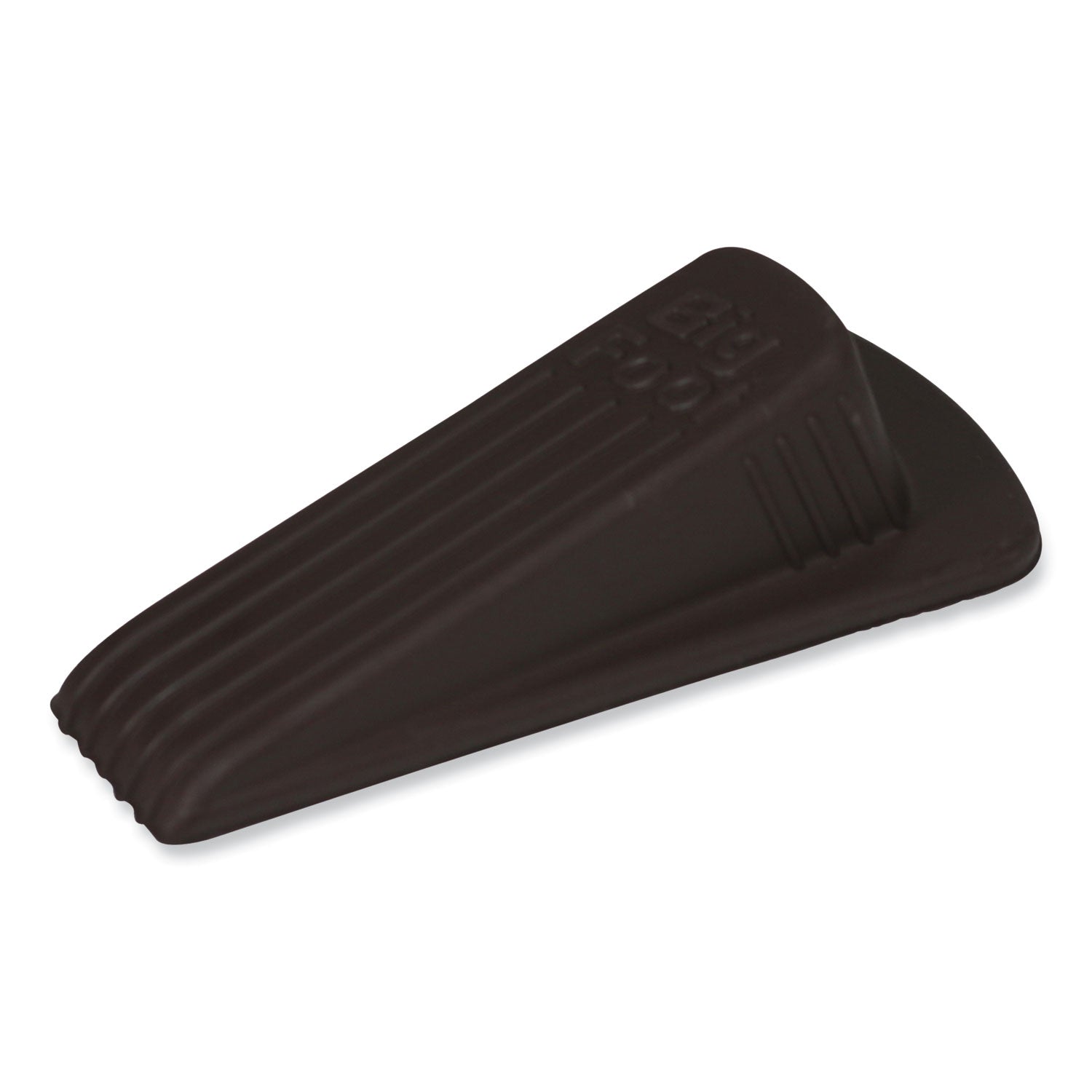 Master Caster® Big Foot Doorstop, No Slip Rubber Wedge, 2.25w X 4.75d X 1.25h, Brown