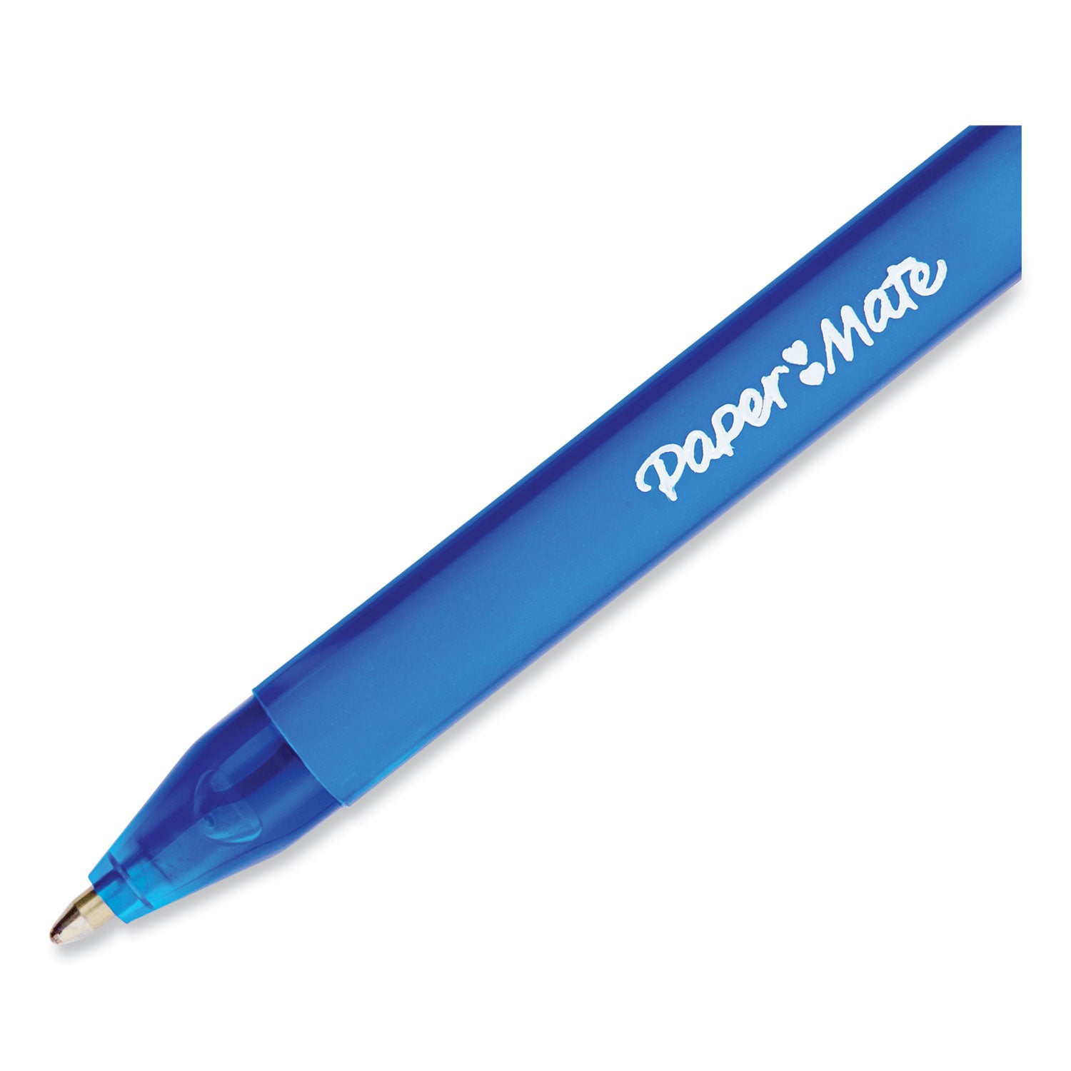Paper Mate® Comfortmate Ultra Ballpoint Pen, Retractable, Medium 1 Mm, Blue Ink, Blue Barrel, Dozen
