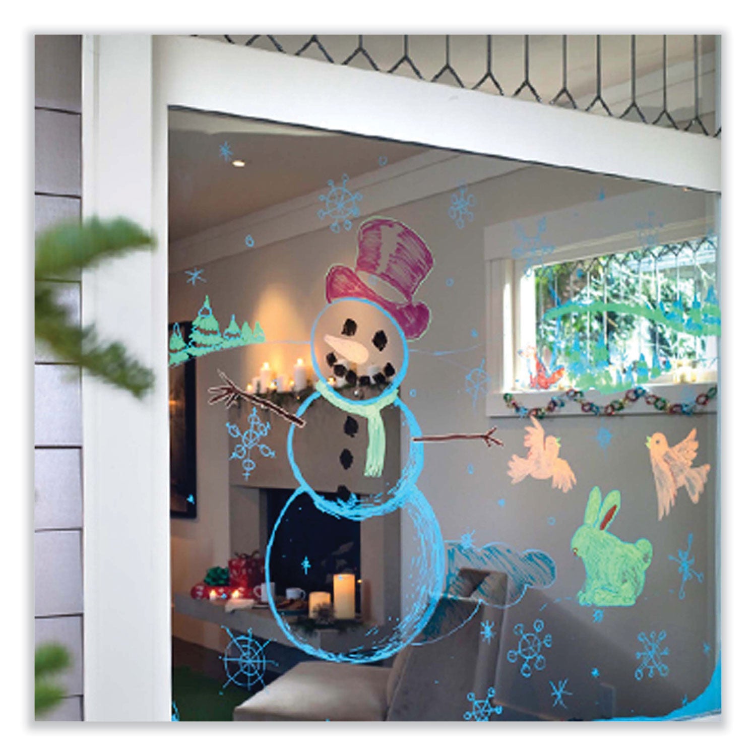 EXPO® Bright Sticks, Medium Bullet Tip, Assorted Colors, 5/set