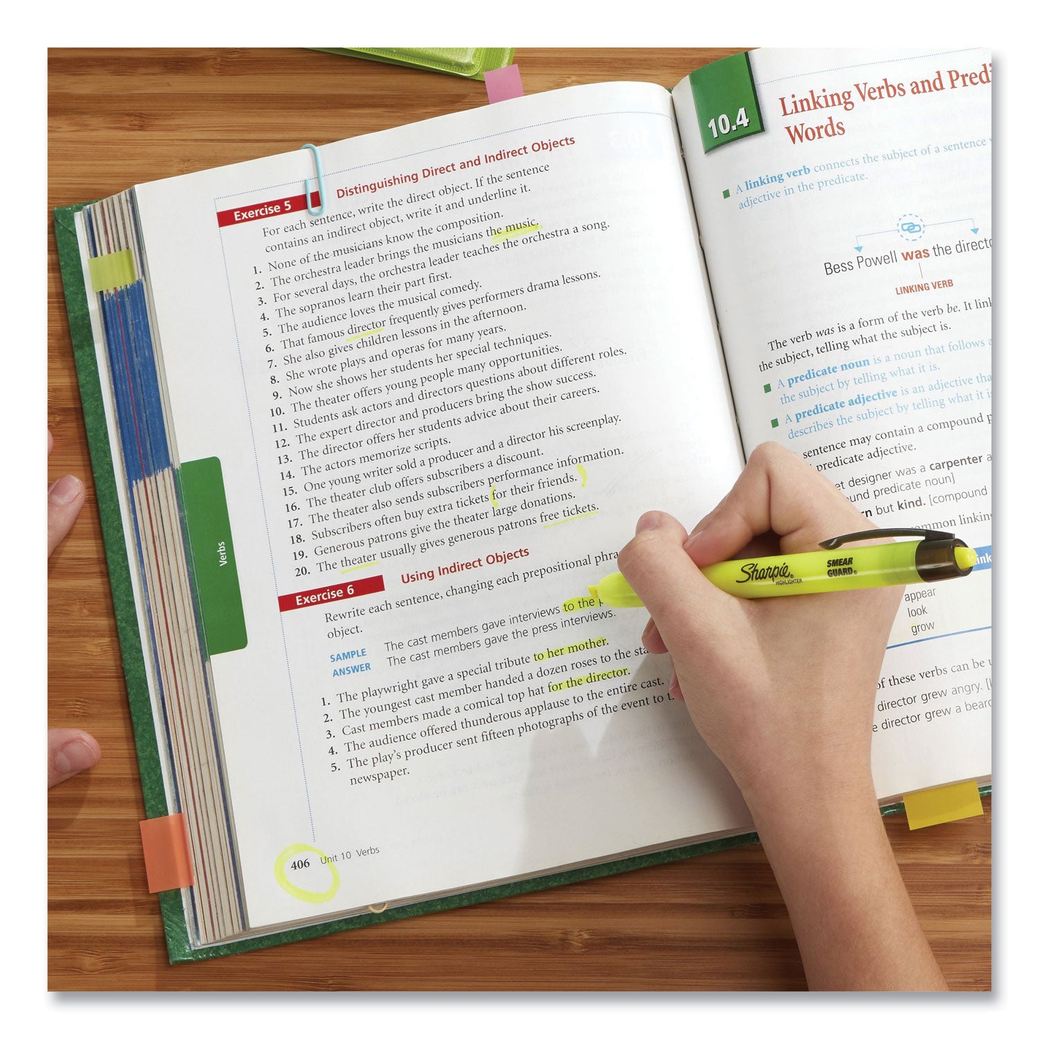 Sharpie® Retractable Highlighters, Fluorescent Yellow Ink, Chisel Tip, Yellow/black Barrel, Dozen