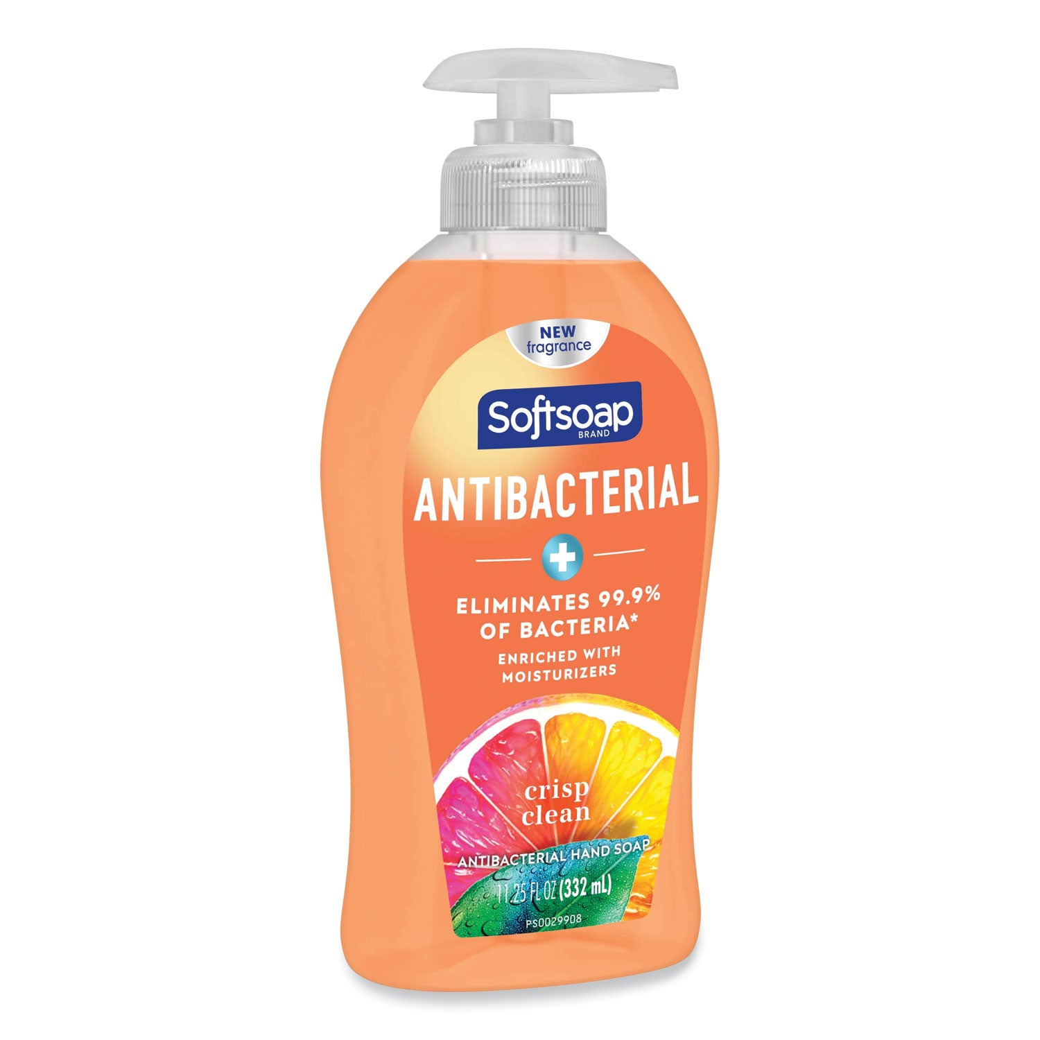 Softsoap® Antibacterial Hand Soap, Crisp Clean Scent, 11.25 oz, 6/Carton