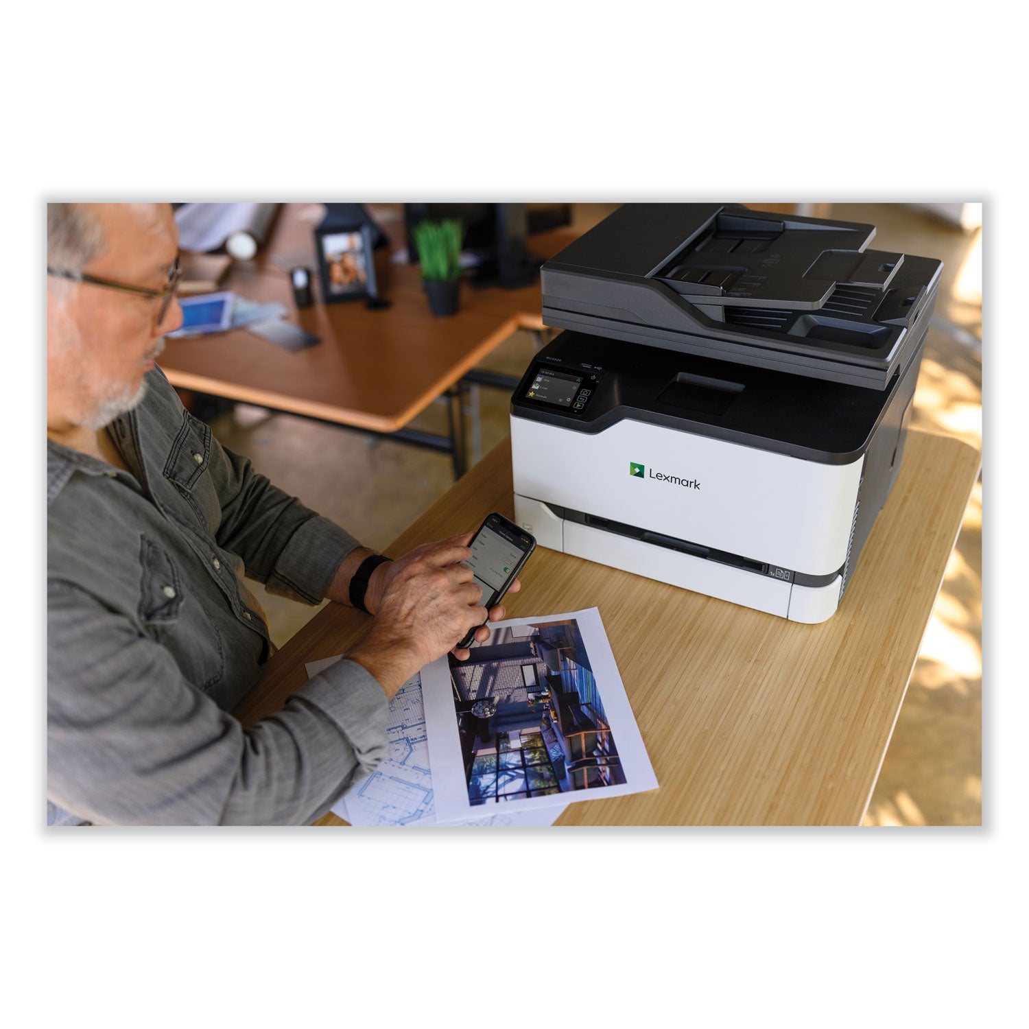 Lexmark™ CX331adwe Multifunction Color Laser Printer, Copy/Fax/Print/Scan